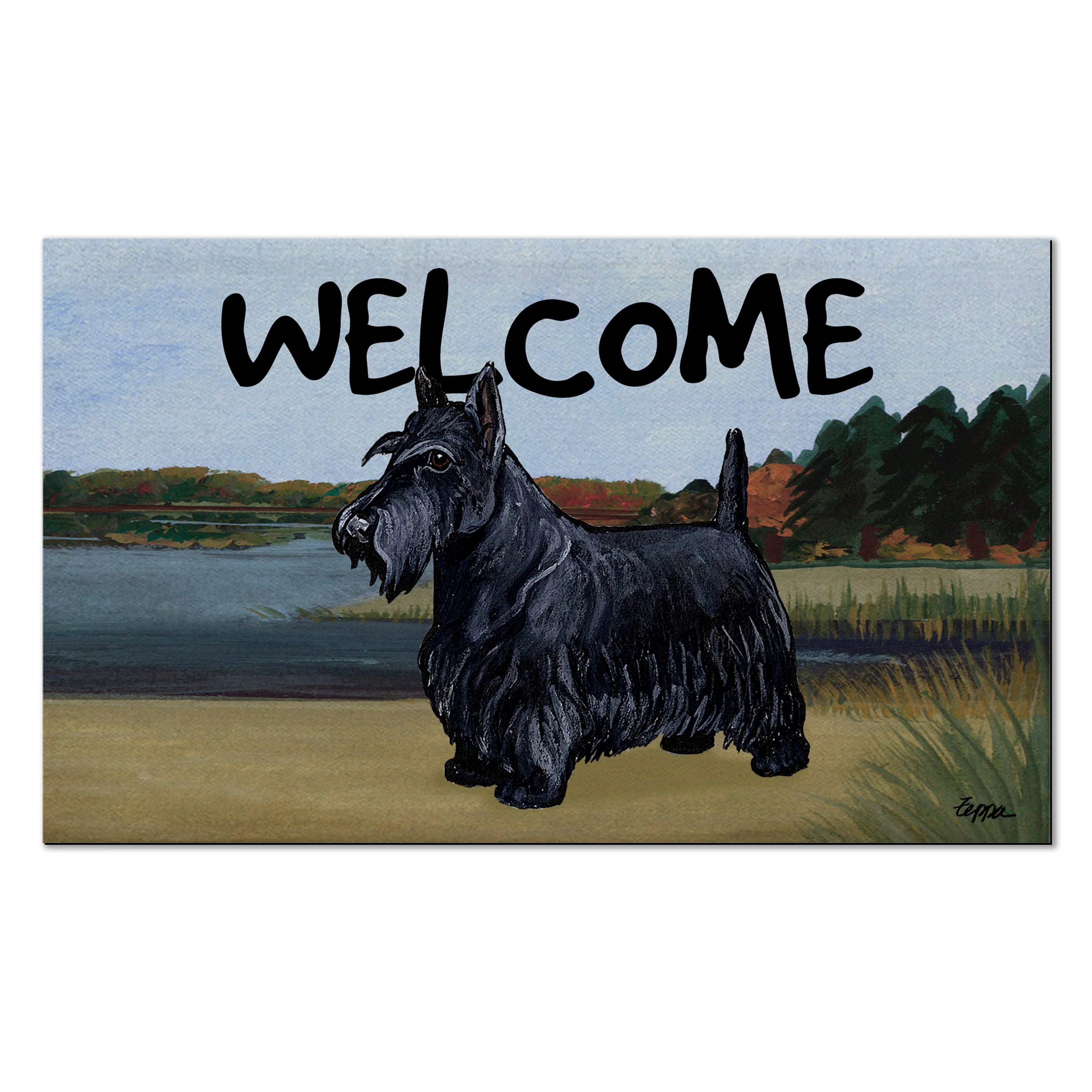 Scottish Terrier Welcome Mat - Image 8