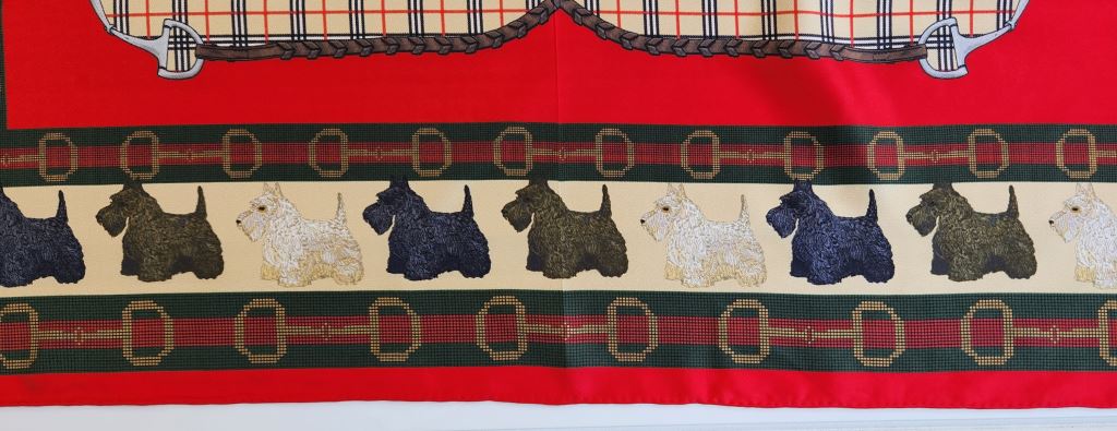 Scottish Terrier Silk Scarf - Image 4