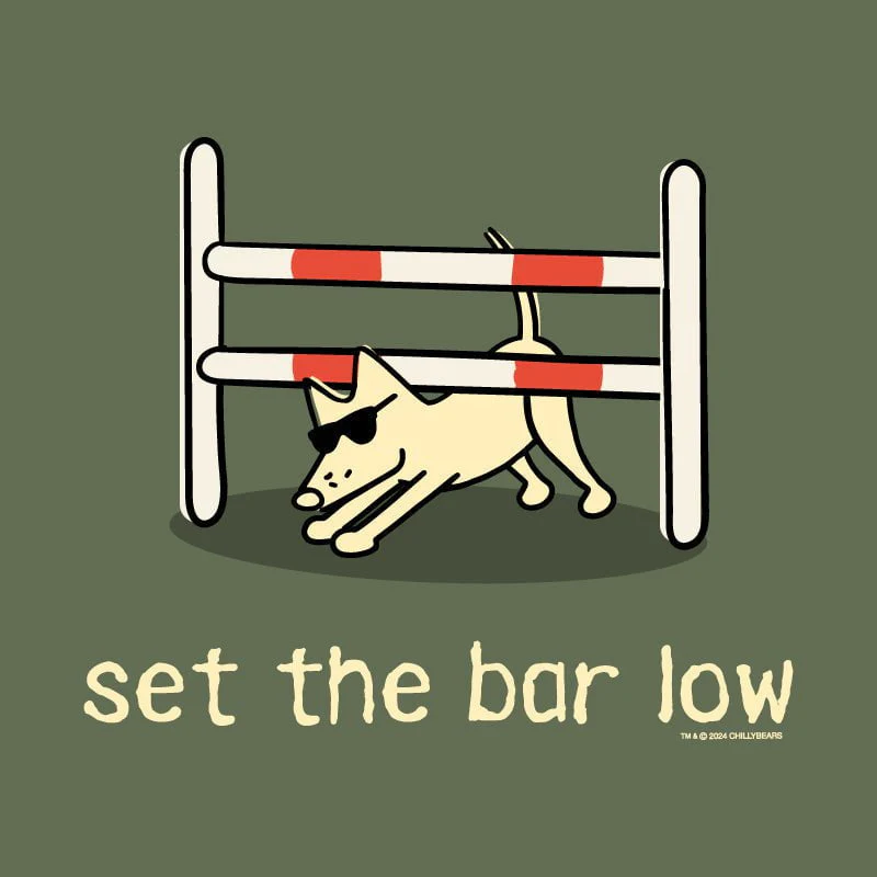 Set The Bar Low - Lightweight Tee - Image 2