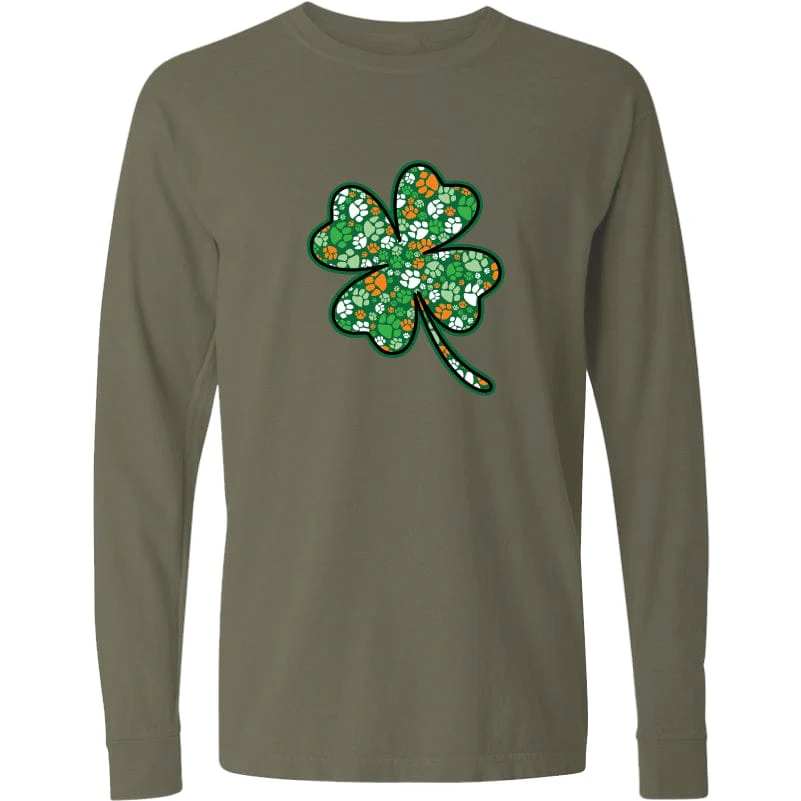 Shamrock Paws - Classic Long-Sleeve T-Shirt