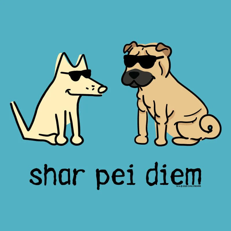 Shar Pei Diem - Ladies T-Shirt V-Neck - Image 4