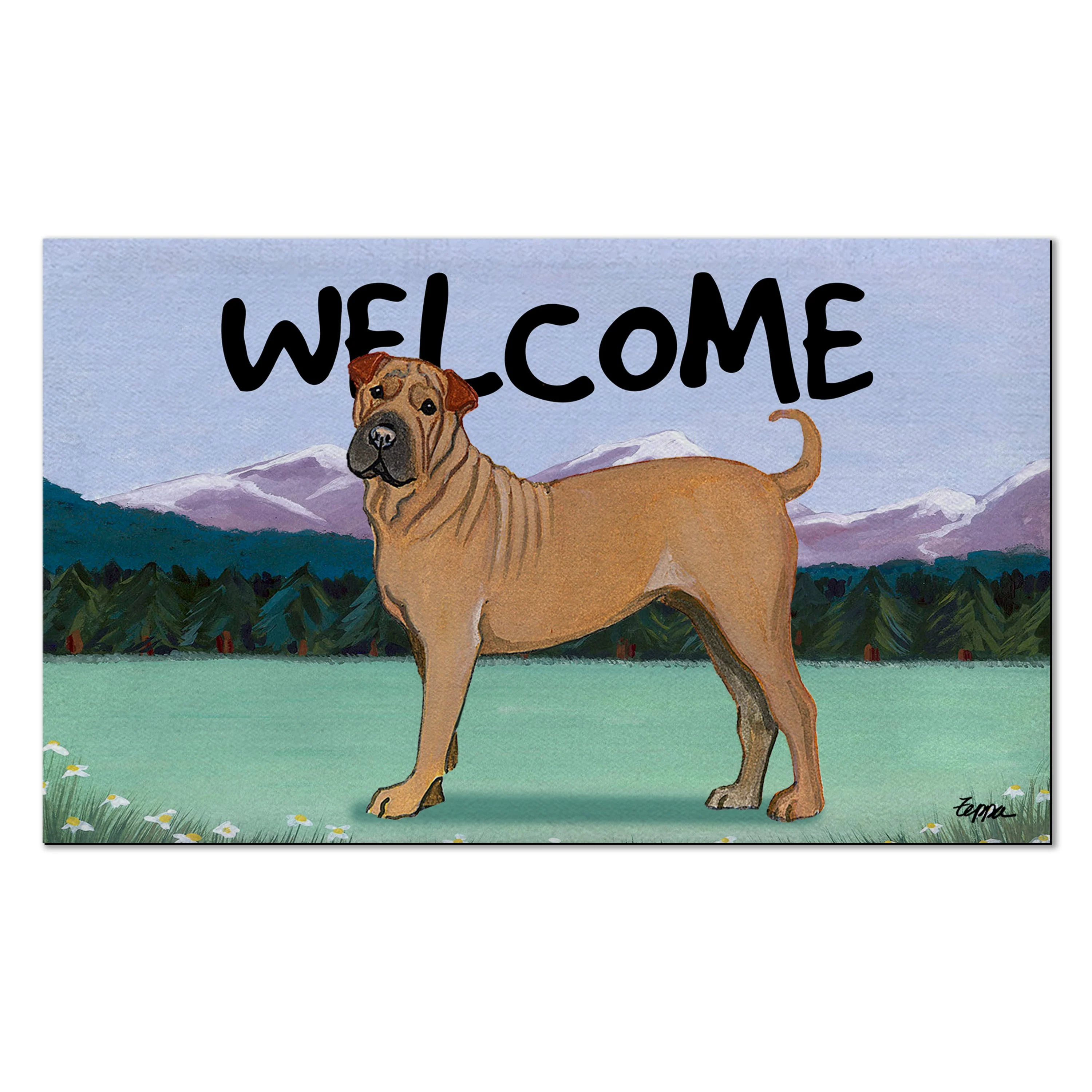 Chinese Shar-Pei Welcome Mat - Image 4