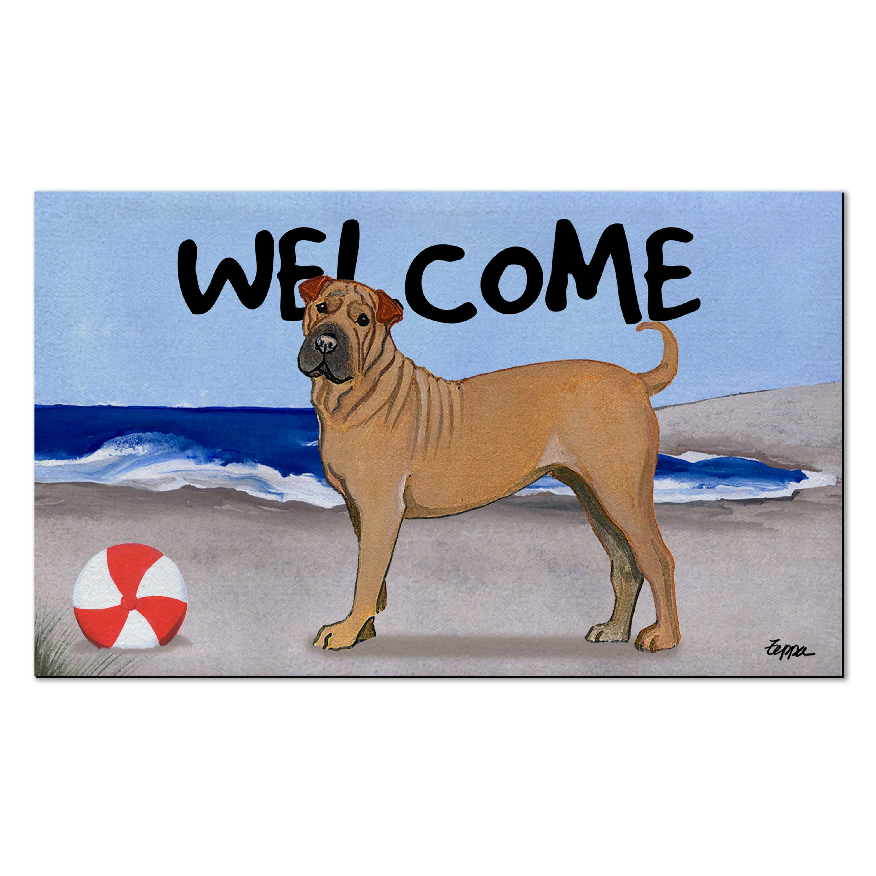Chinese Shar-Pei Welcome Mat - Image 5