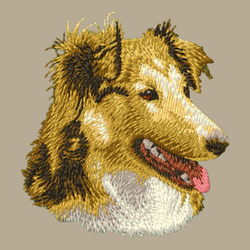 Shetland Sheepdog Embroidered Crossbody Bag - Image 4