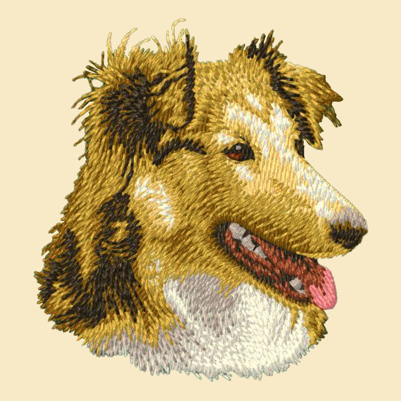 Shetland Sheepdog Embroidered Tote - Image 4