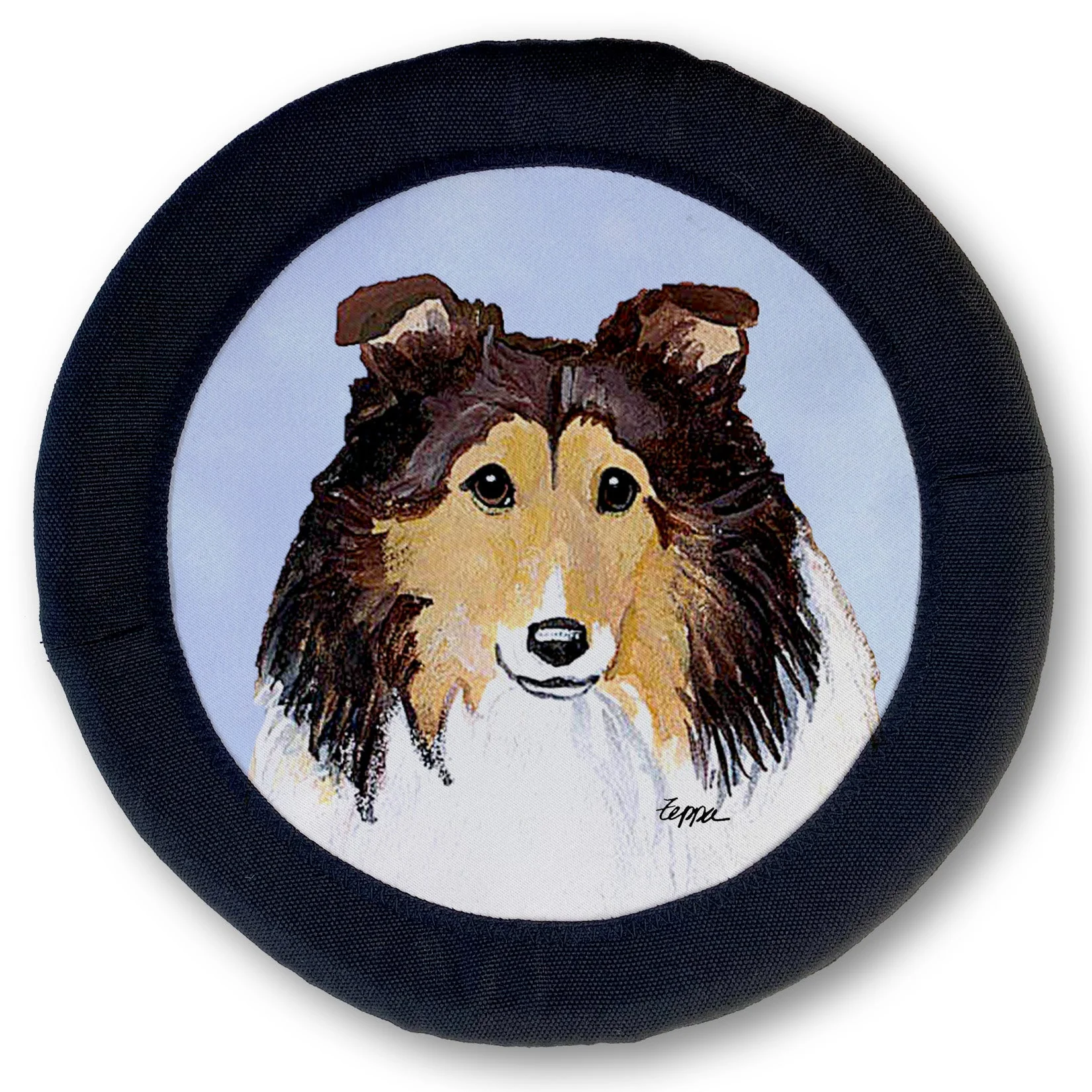 Shetland Sheepdog FOTOFRISBY Flying Dog Disc Toy - Image 2