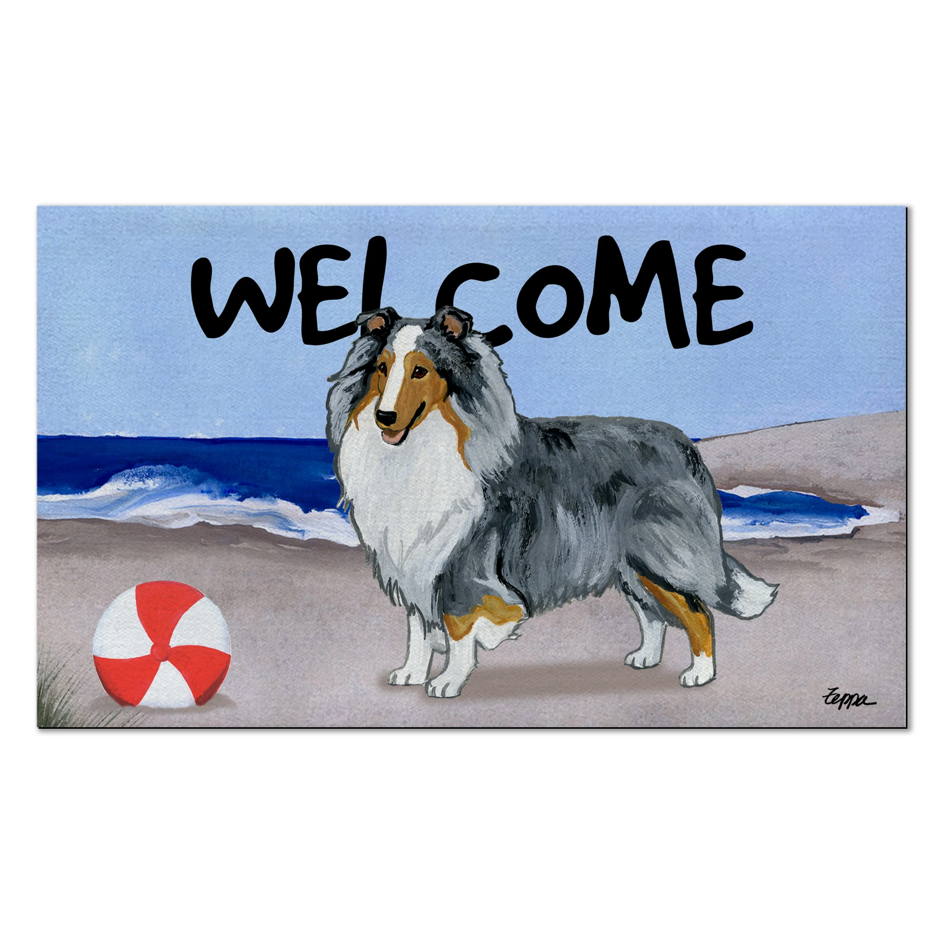 Shetland Sheepdog Welcome Mat - Image 10