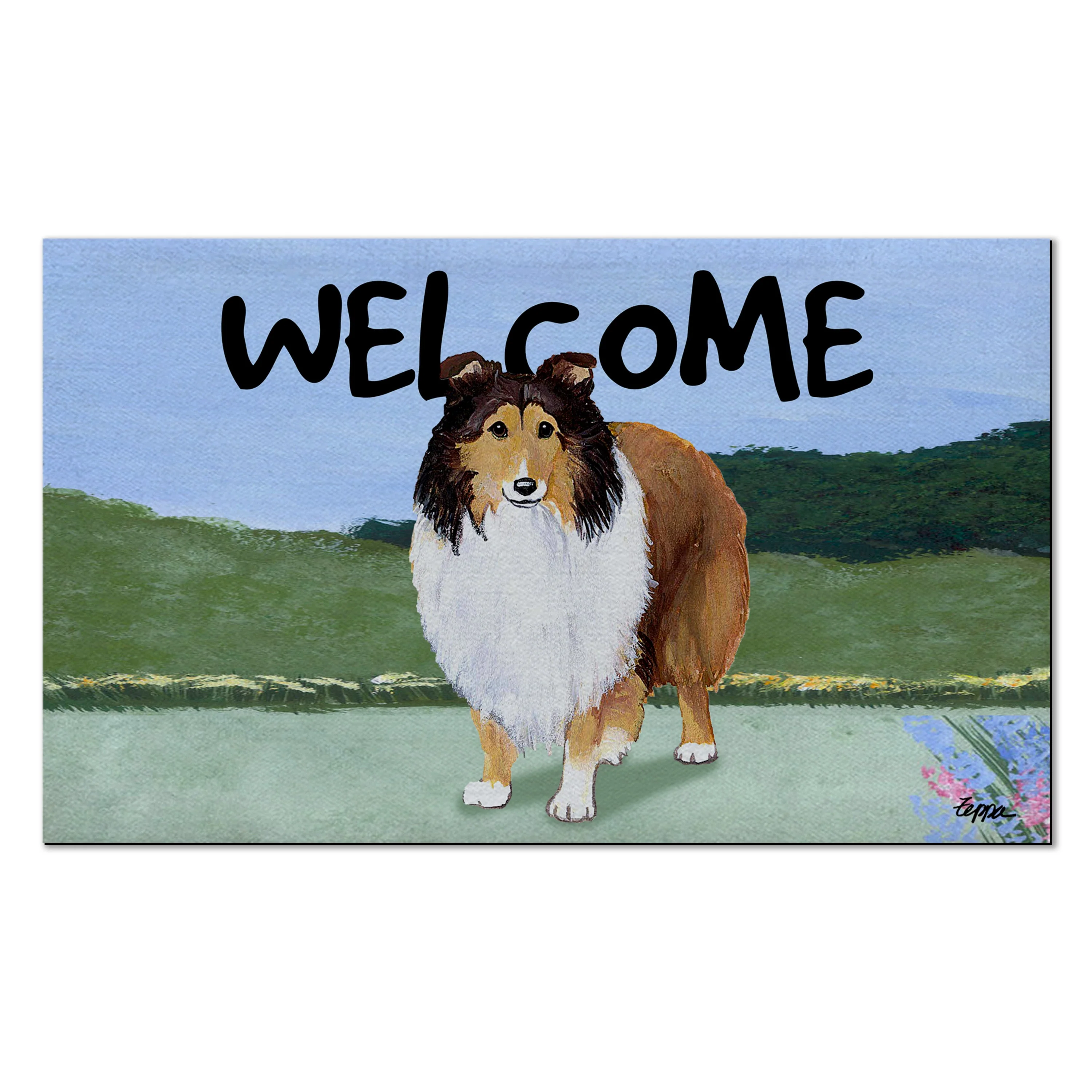 Shetland Sheepdog Welcome Mat - Image 11