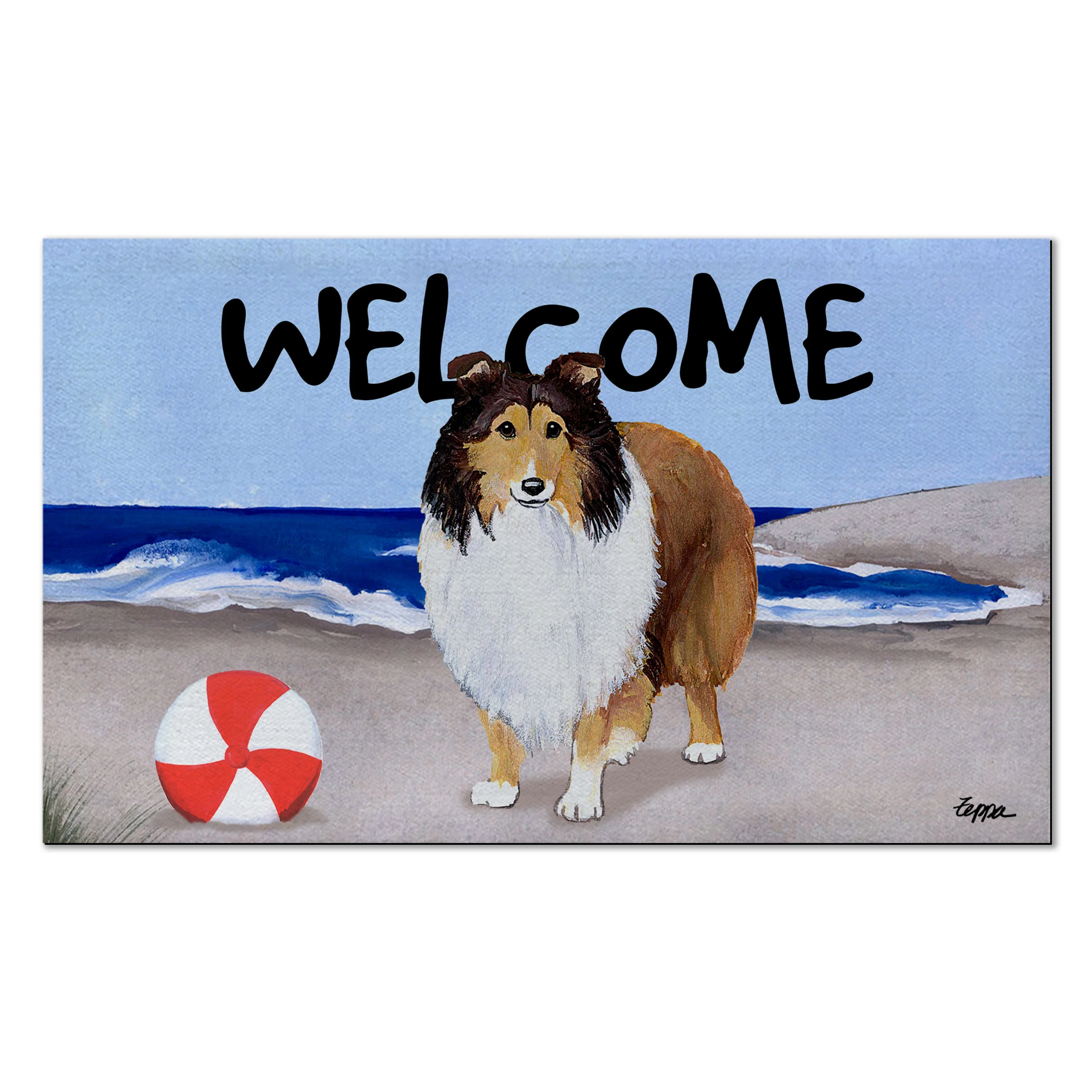 Shetland Sheepdog Welcome Mat - Image 5
