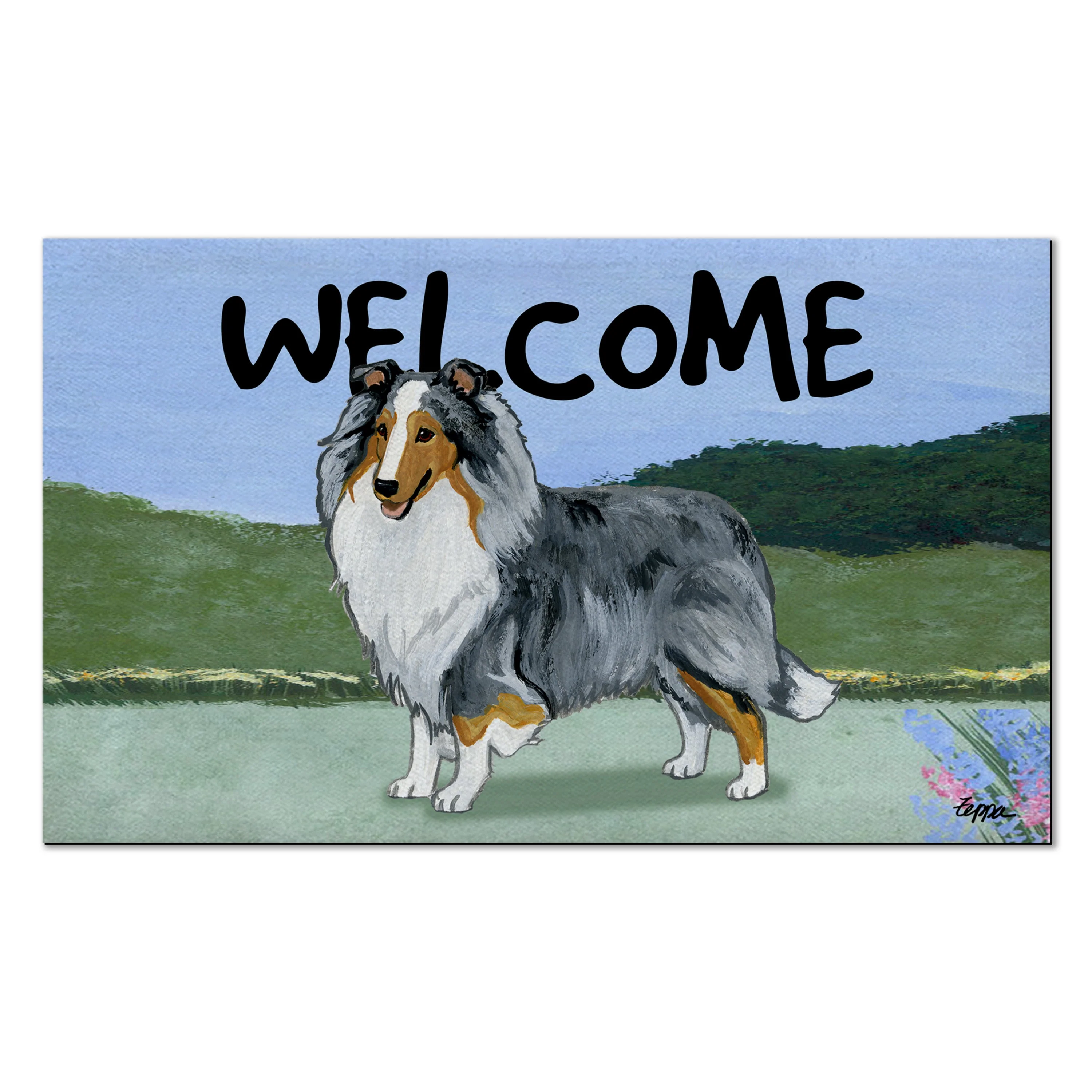 Shetland Sheepdog Welcome Mat - Image 6