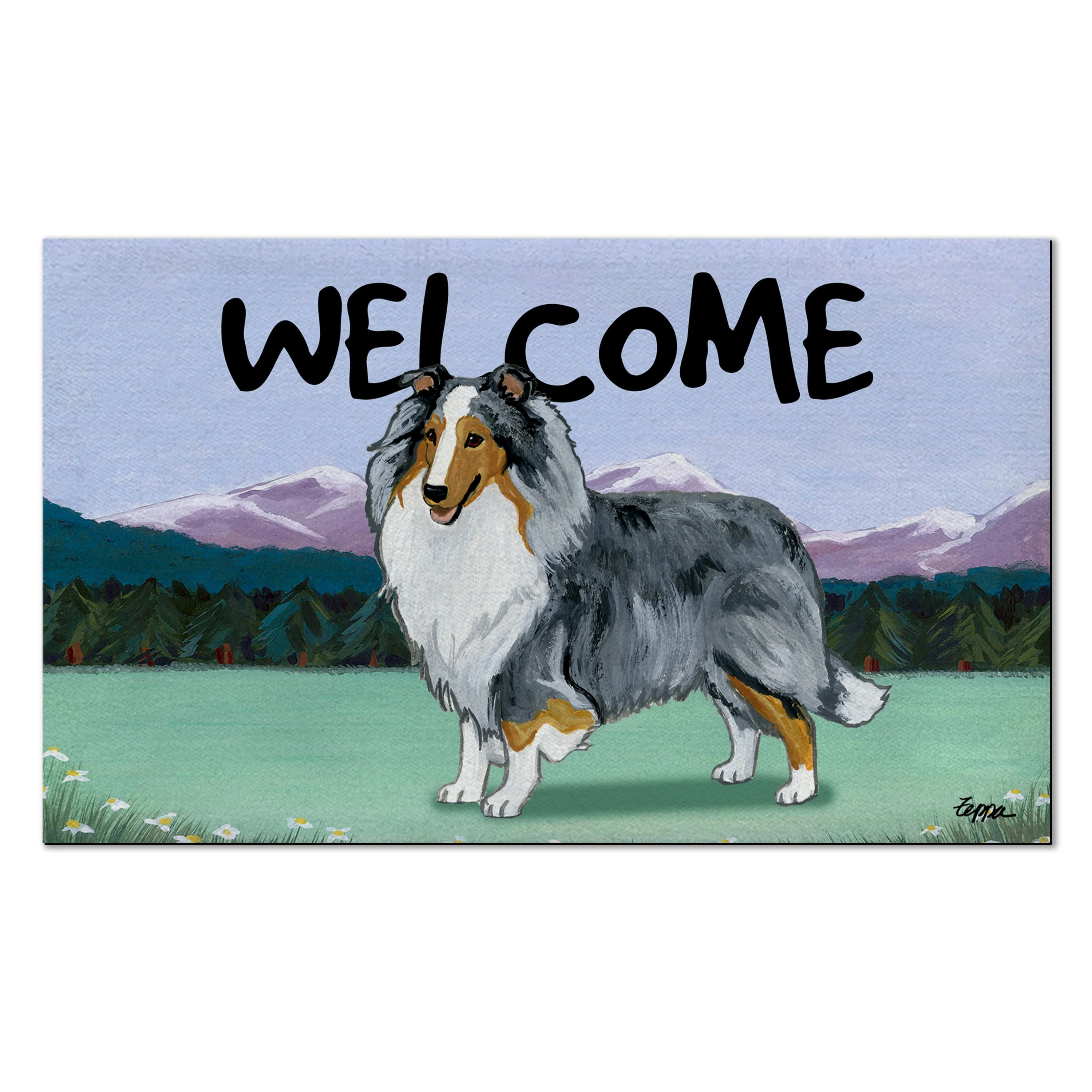 Shetland Sheepdog Welcome Mat - Image 7
