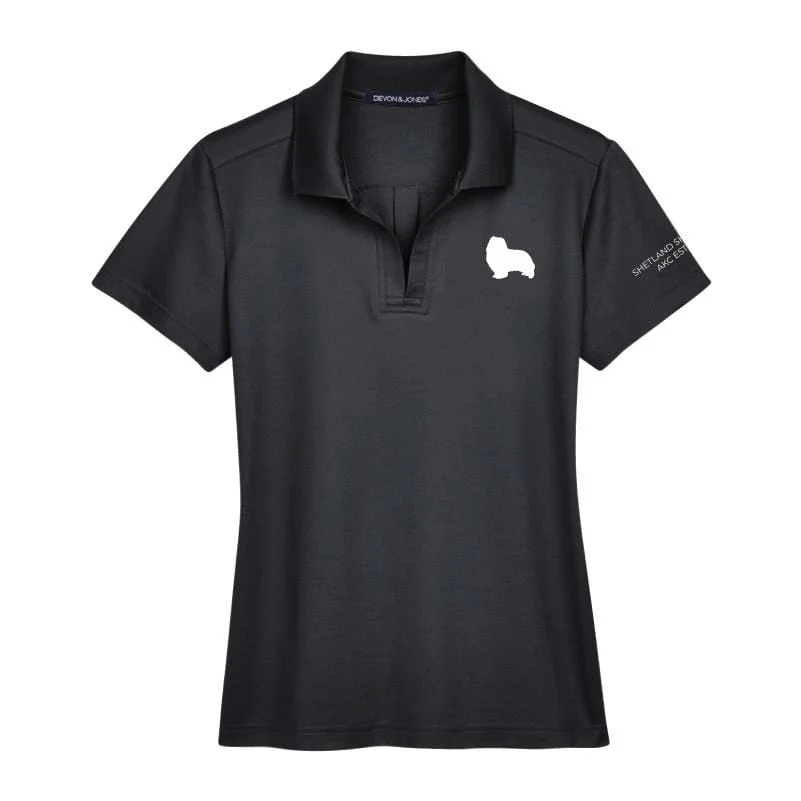 Shetland Sheepdog Embroidered AKC Women's Polo - Image 4