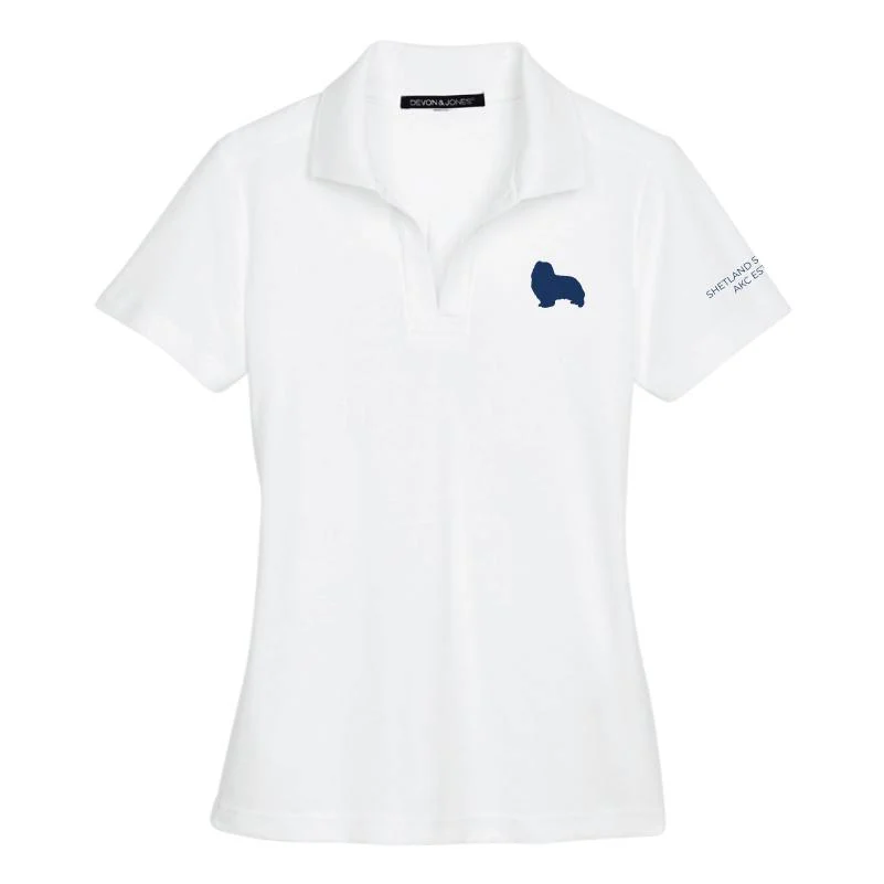 Shetland Sheepdog Embroidered AKC Women's Polo - Image 7