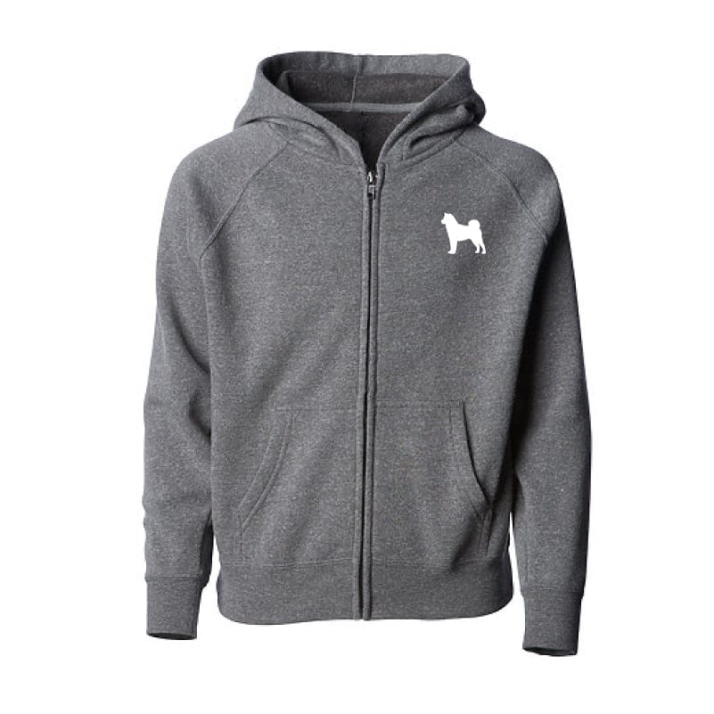 Shiba Inu Children's Full Zip Sweatshirt - Image 3