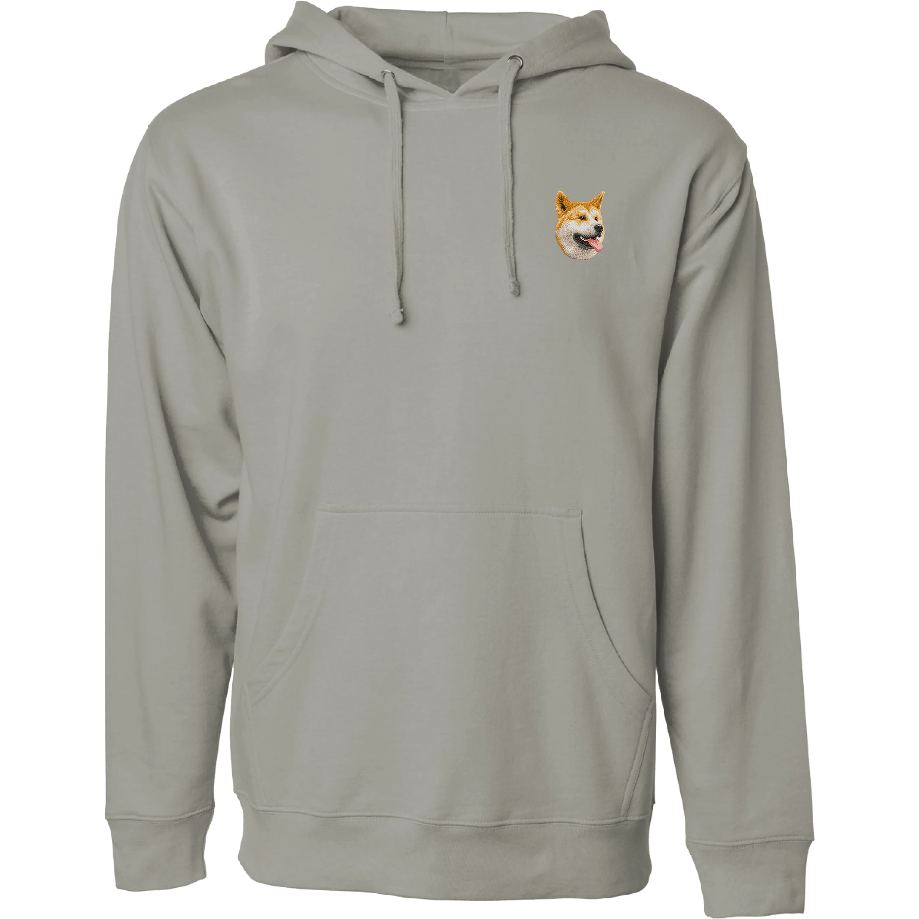 Shiba Inu Embroidered Sweatshirt Hoodie - Image 3