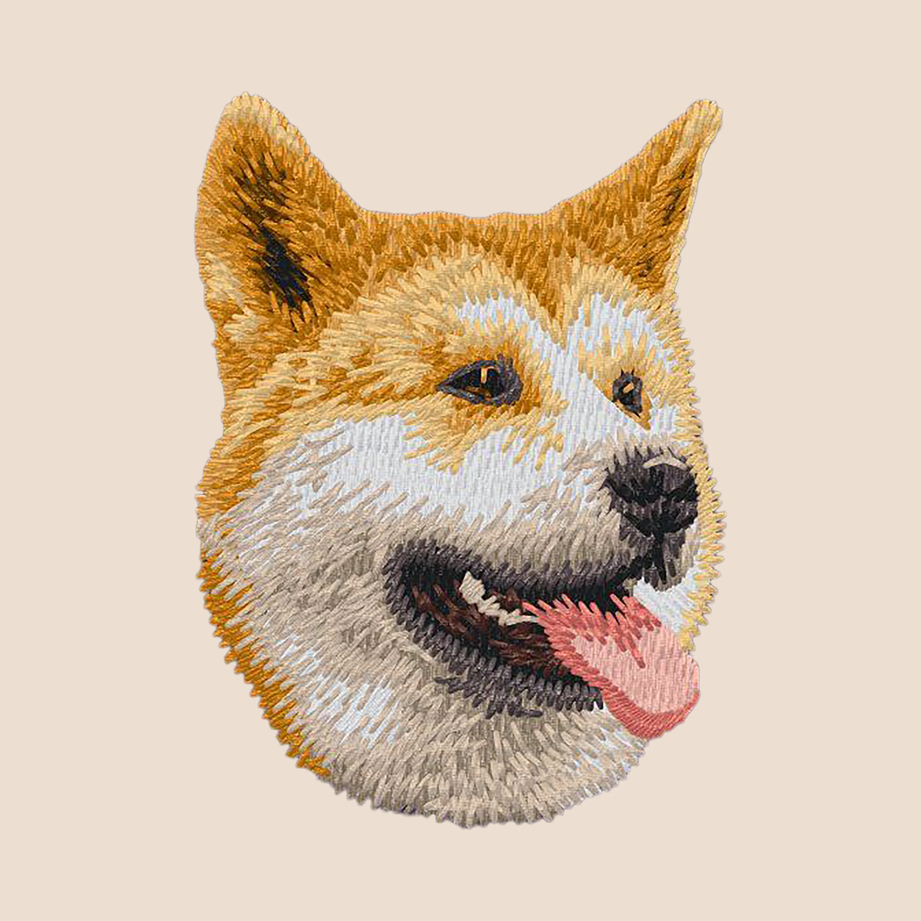 Shiba Inu Embroidered Tote - Image 4