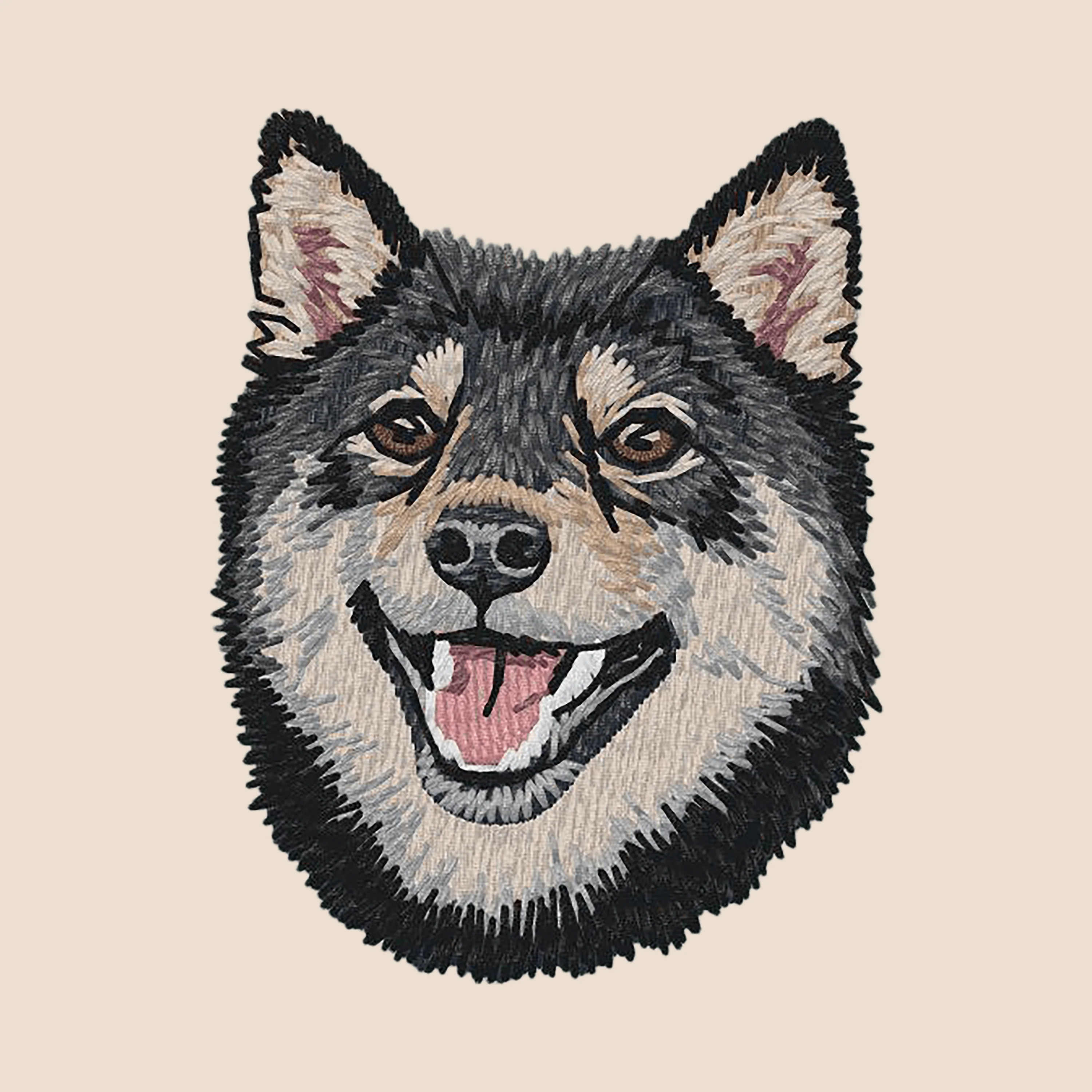 Shiba Inu Embroidered Tote - Image 8