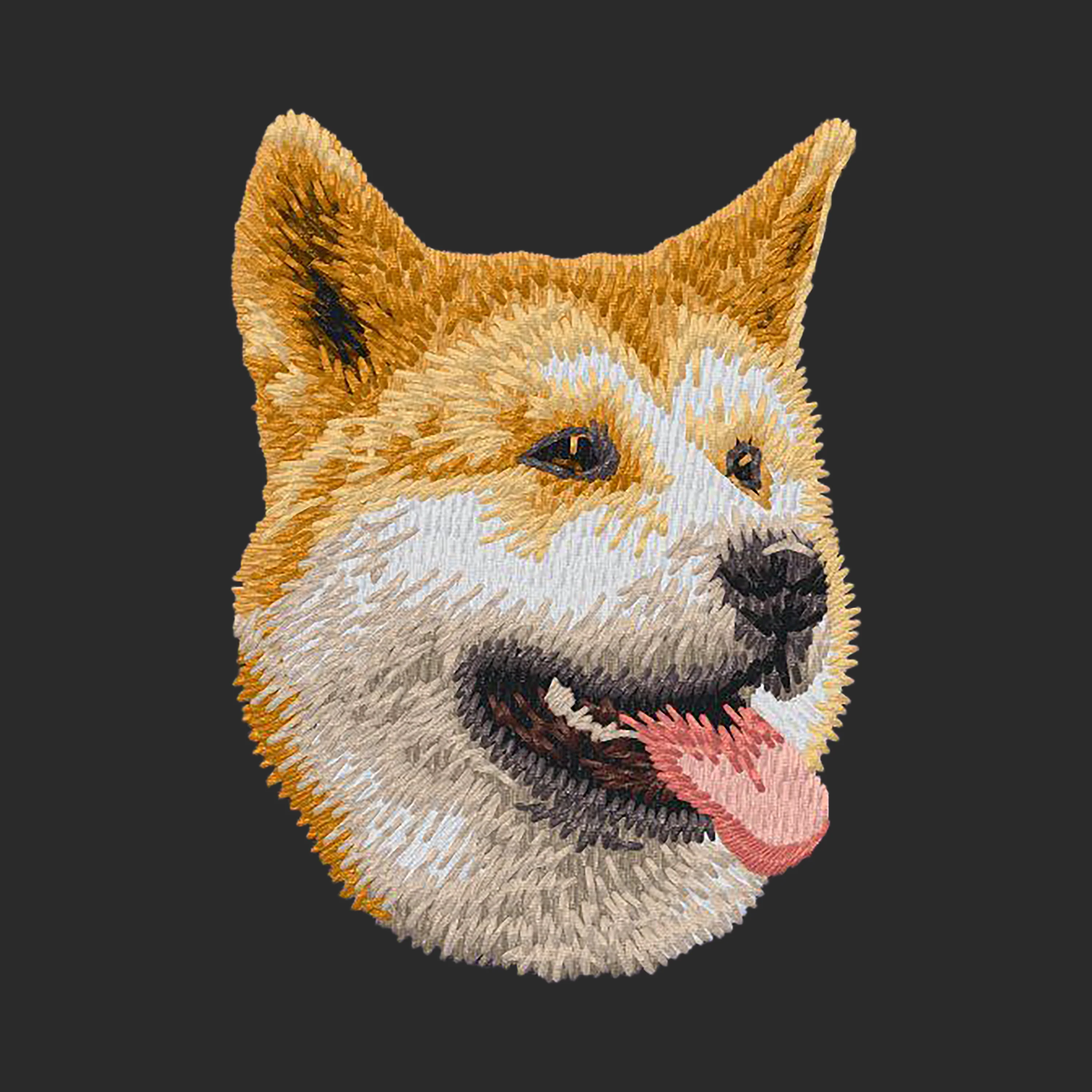 Shiba Inu Embroidered Wearable Blanket - Image 5