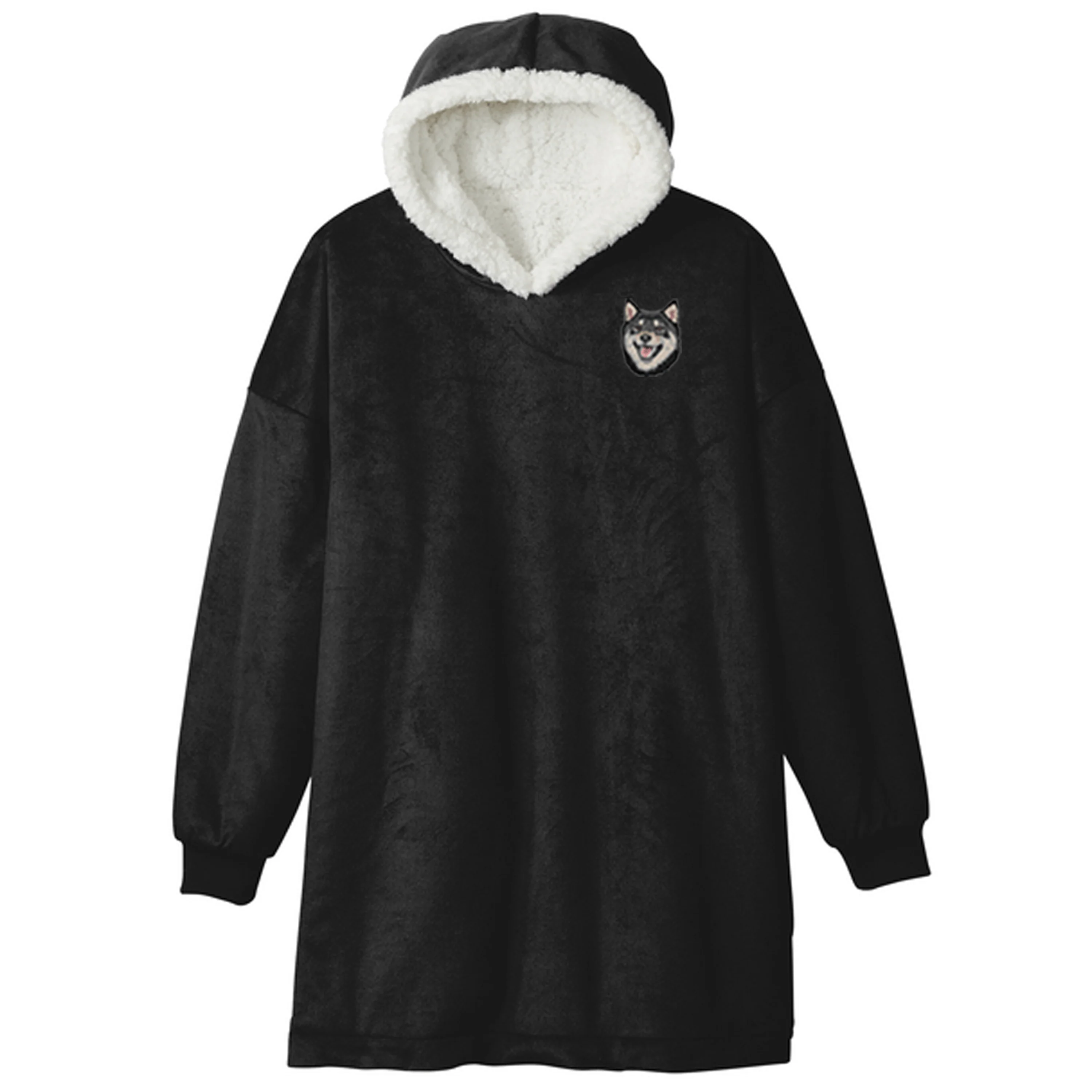 Shiba Inu Embroidered Wearable Blanket - Image 6