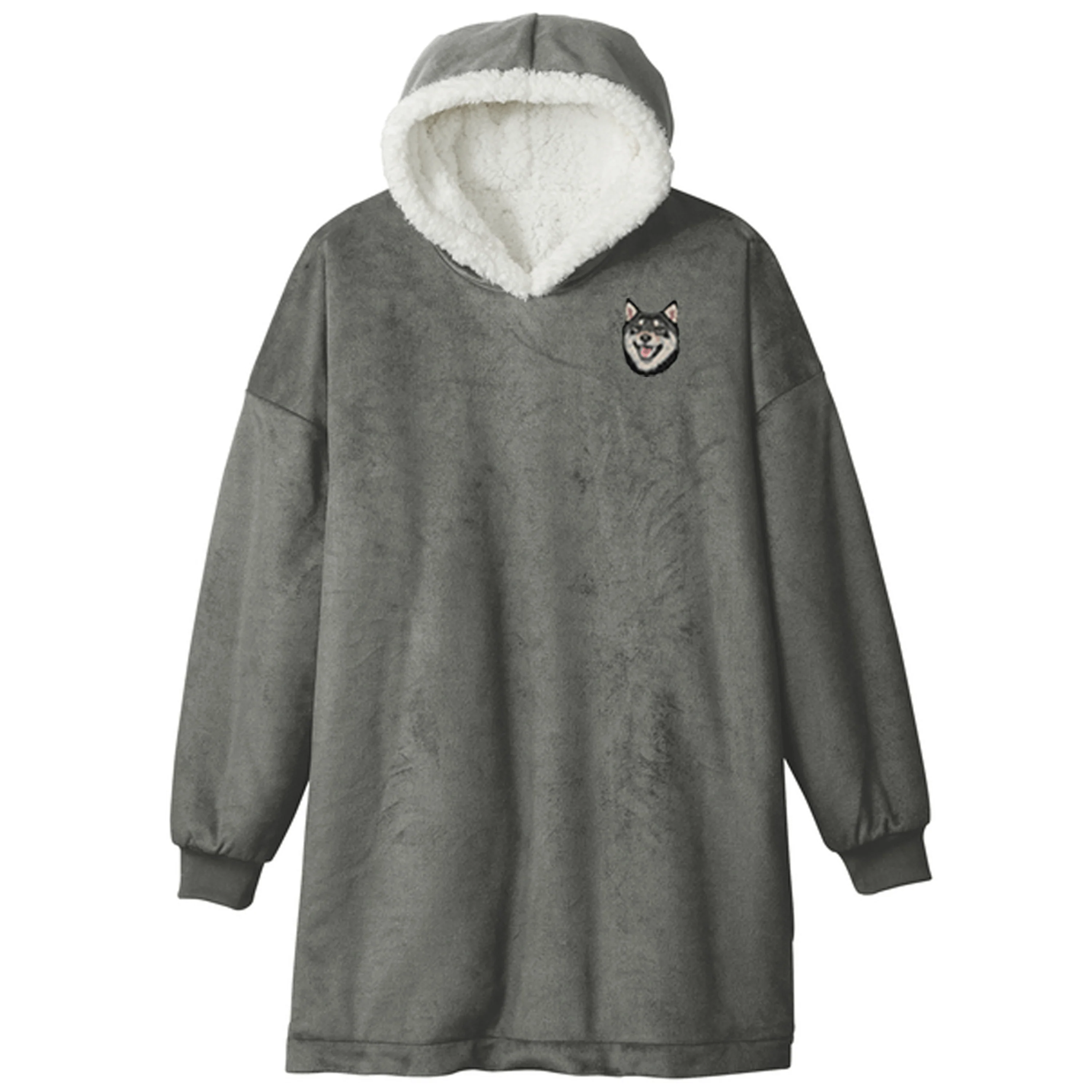 Shiba Inu Embroidered Wearable Blanket - Image 9