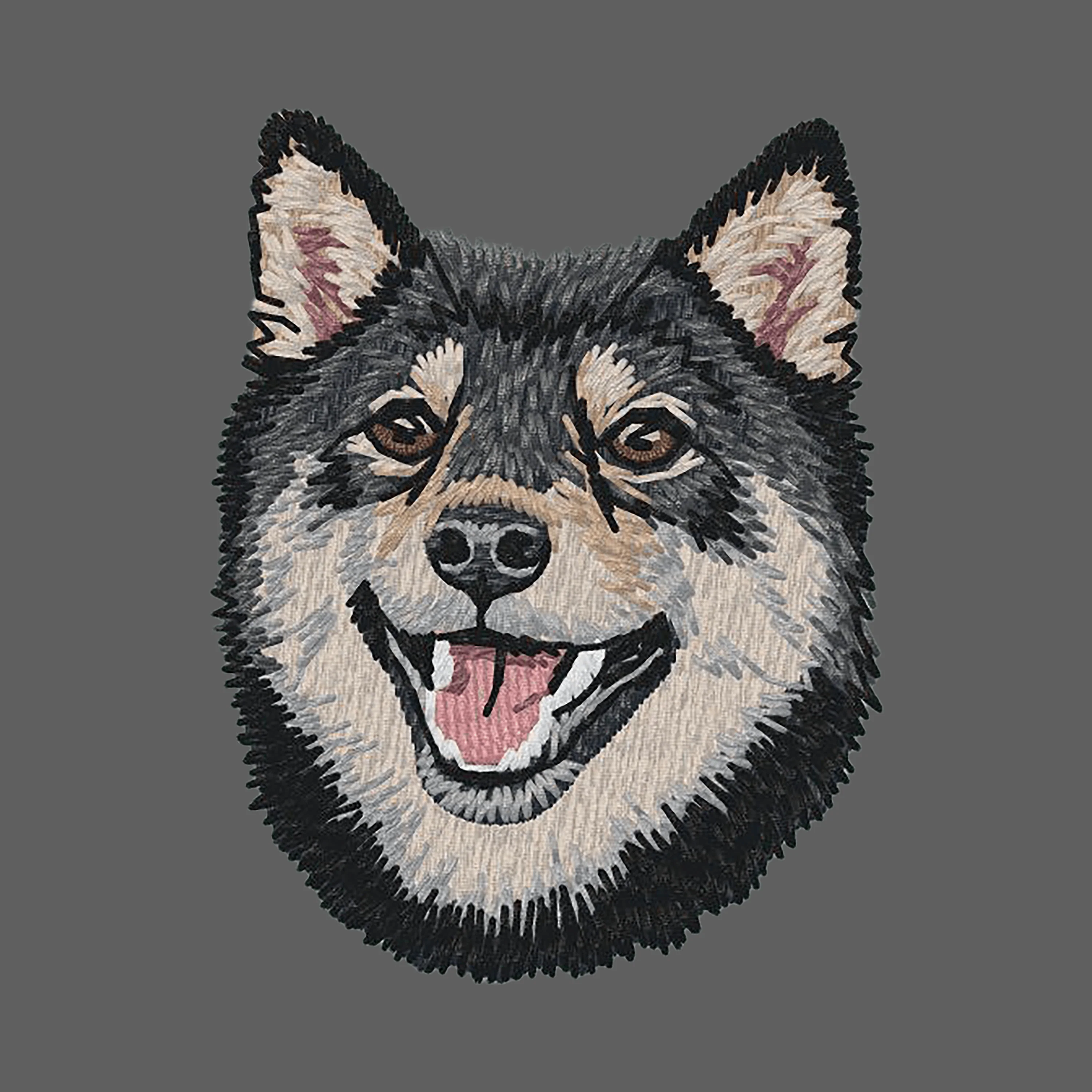 Shiba Inu Embroidered Women's Fleece Jacket - Image 4