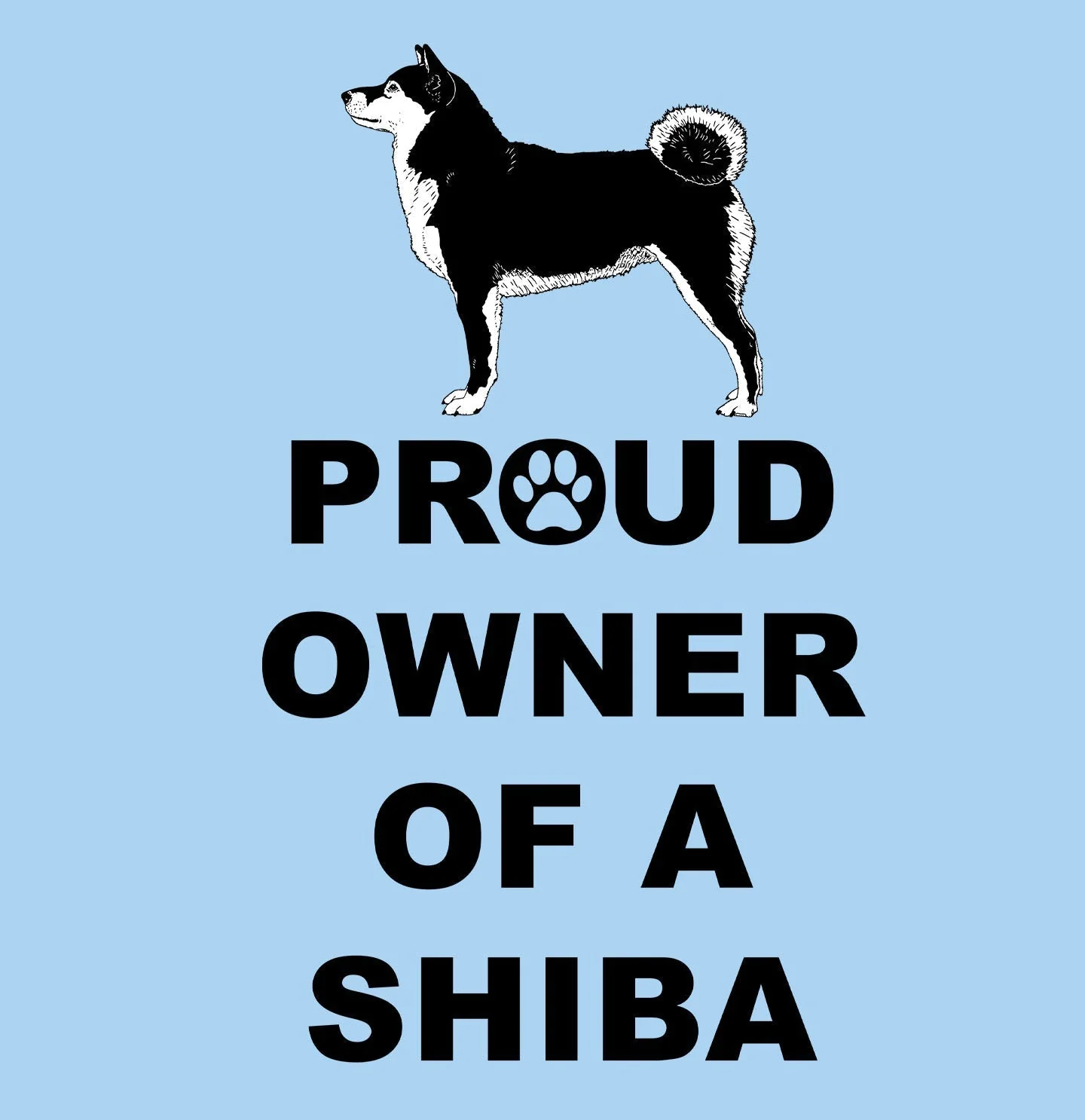 Shiba Inu Proud Owner - Adult Unisex T-Shirt - Image 2