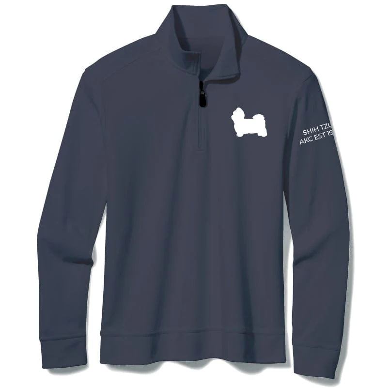 Shih Tzu Embroidered AKC Quarter Zip - Image 10