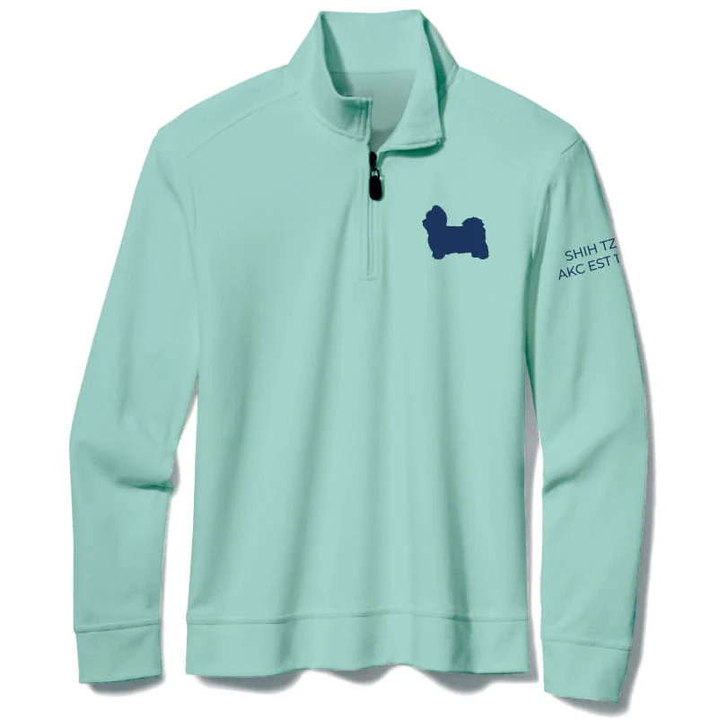 Shih Tzu Embroidered AKC Quarter Zip - Image 4