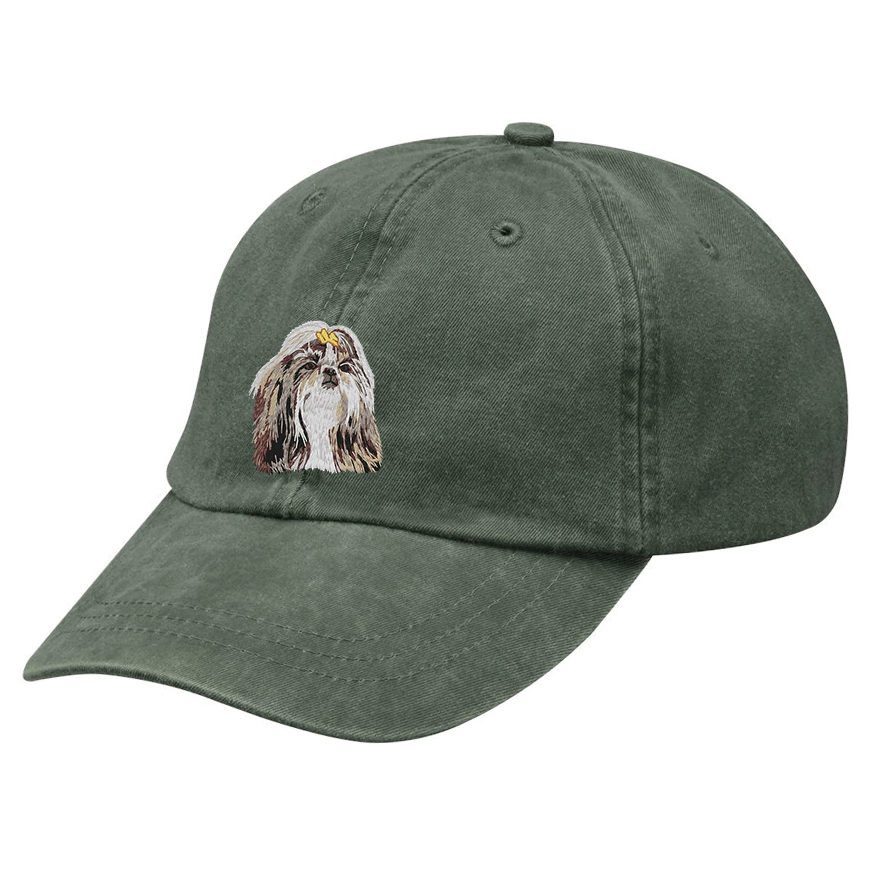 Shih Tzu Embroidered Baseball Cap - Image 4