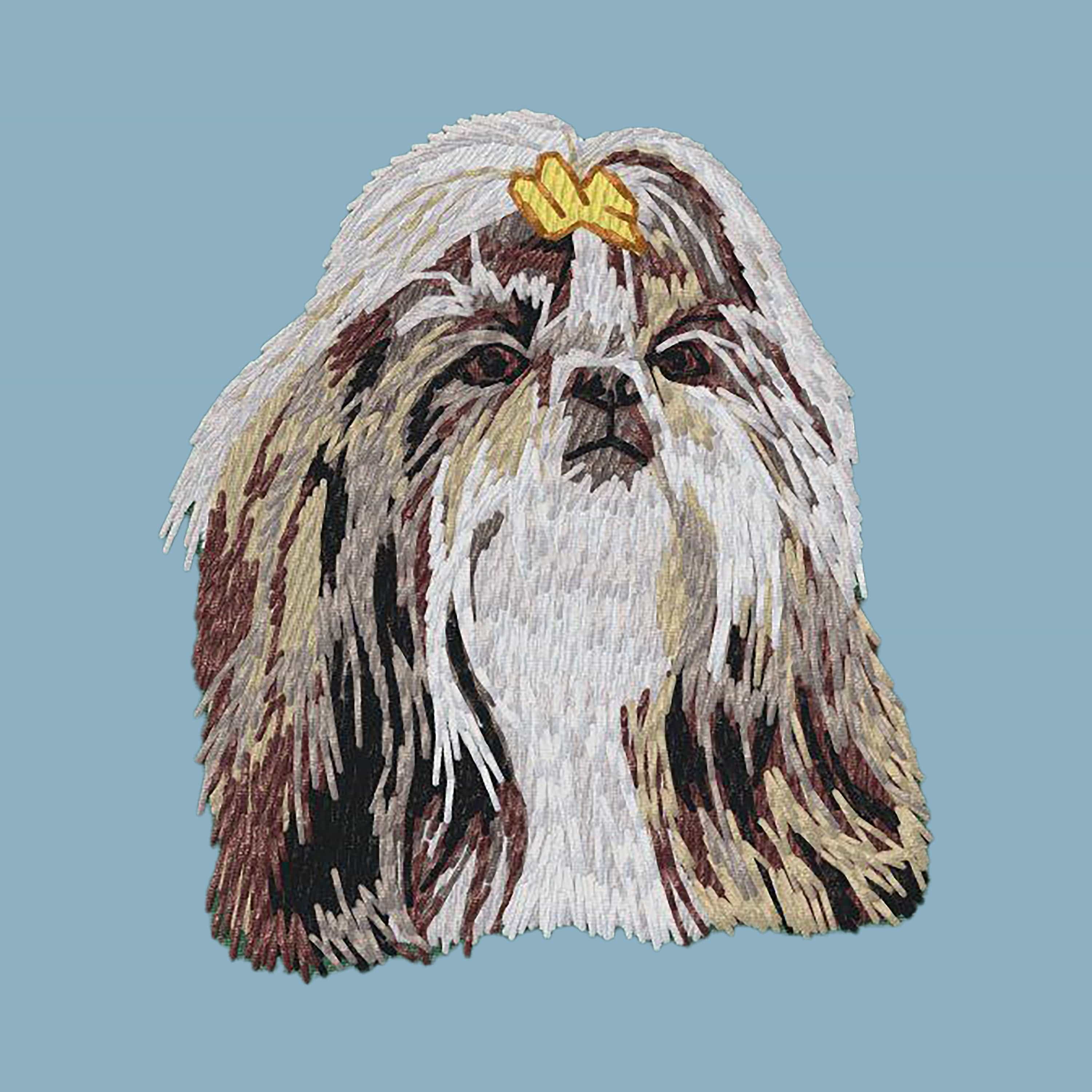 Shih Tzu Embroidered Sweatshirt Hoodie - Image 6