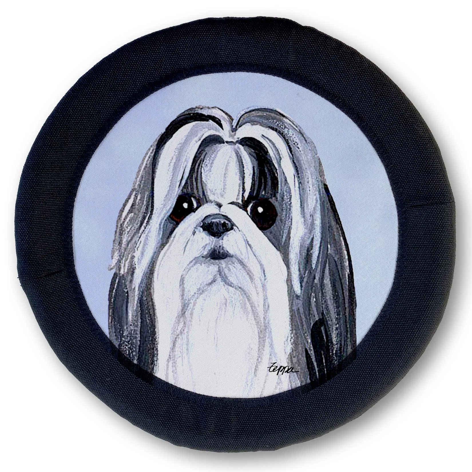 Shih Tzu FOTOFRISBY Flying Dog Disc Toy - Image 2