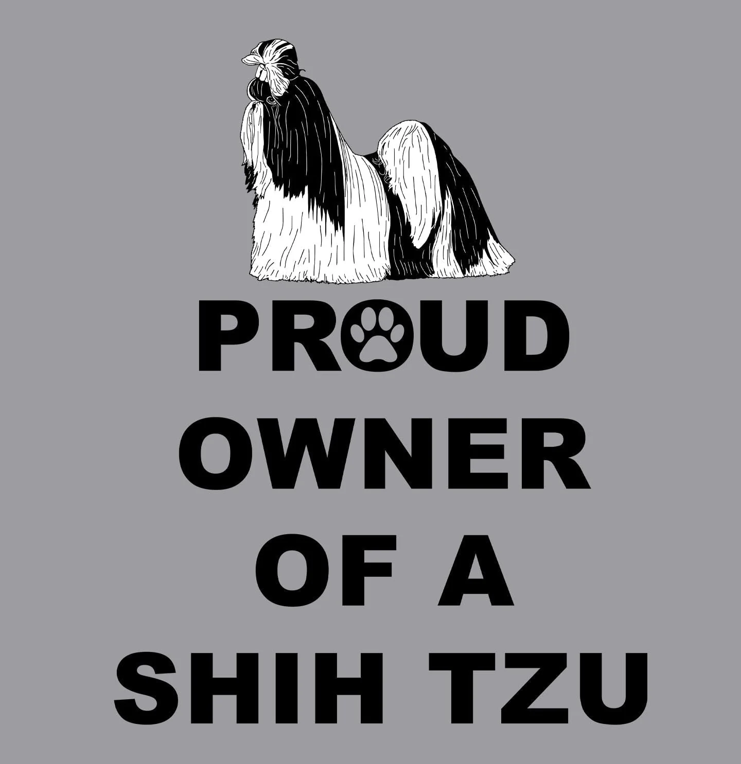 Shih Tzu Proud Owner - Women's V-Neck T-Shirt - Image 2
