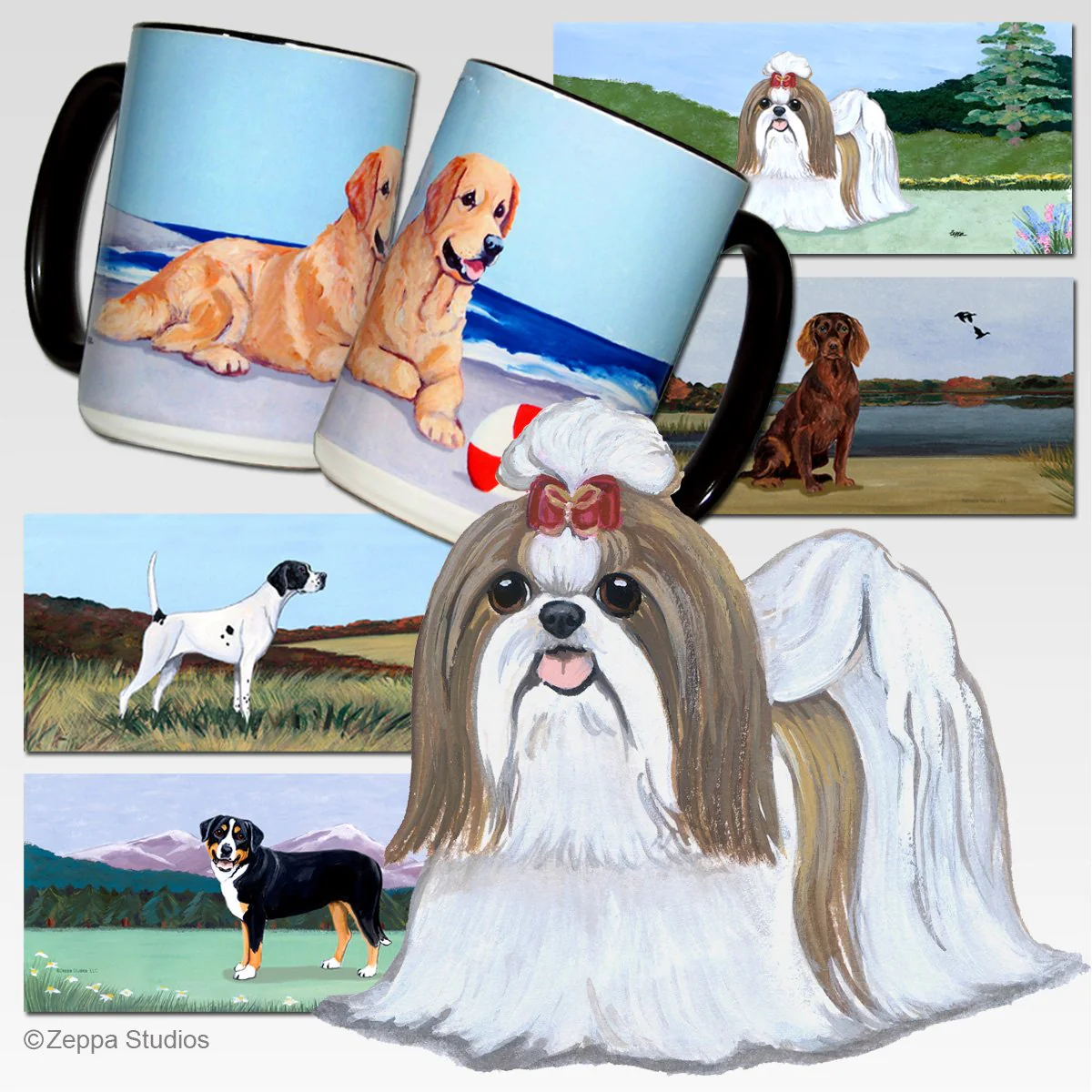 Shih Tzu Scenic Mug - Image 2