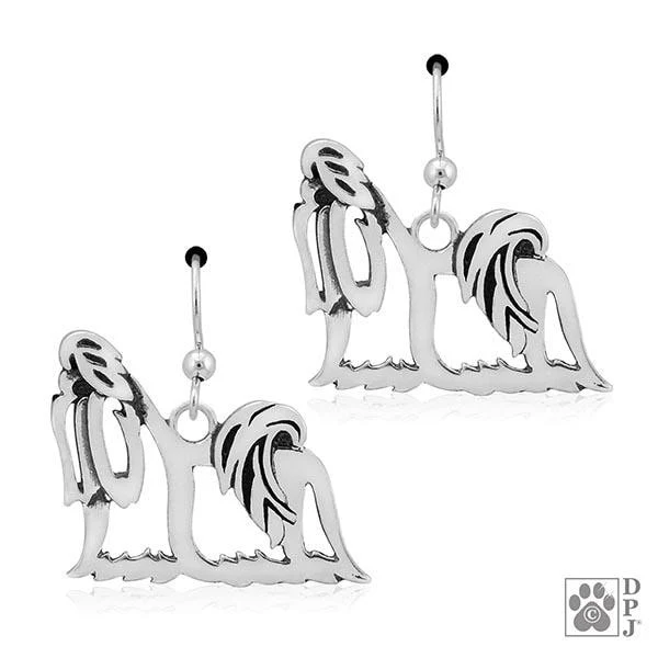 Shih Tzu Show Cut, Body, Earring