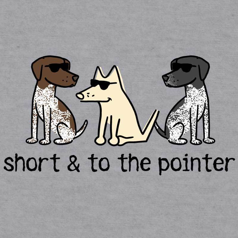 Short and to the Pointer - Baseball Shirt - Image 2