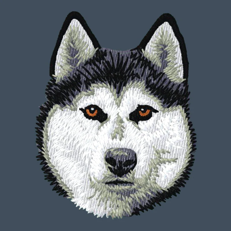 Siberian Husky Embroidered Baseball Cap - Image 2