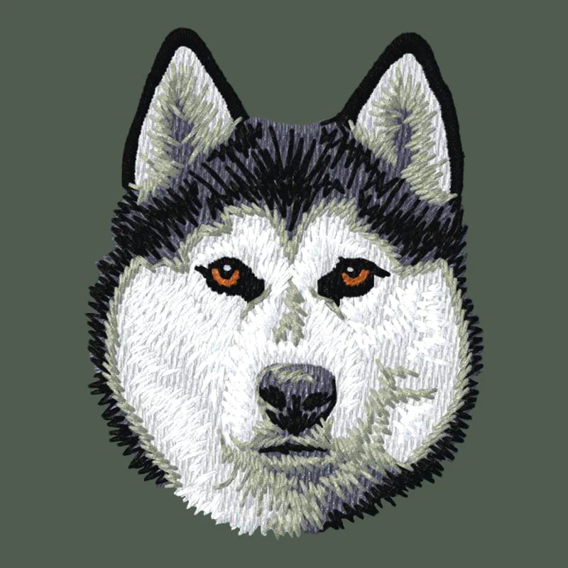 Siberian Husky Embroidered Baseball Cap - Image 8