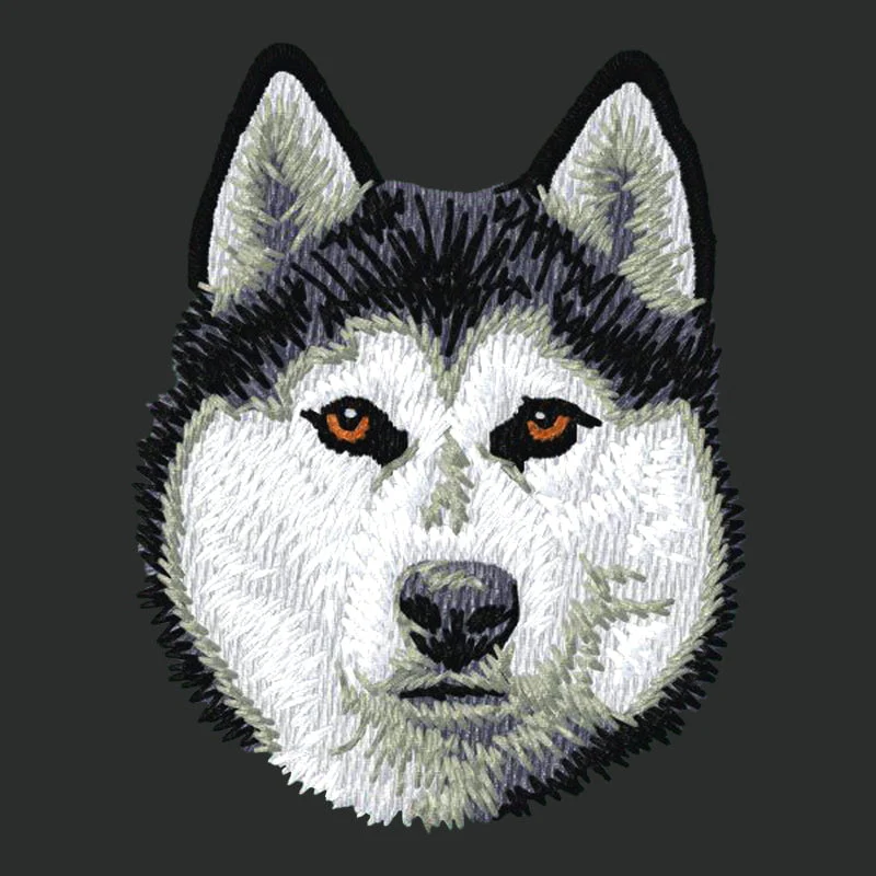 Siberian Husky Embroidered Crossbody Bag - Image 2