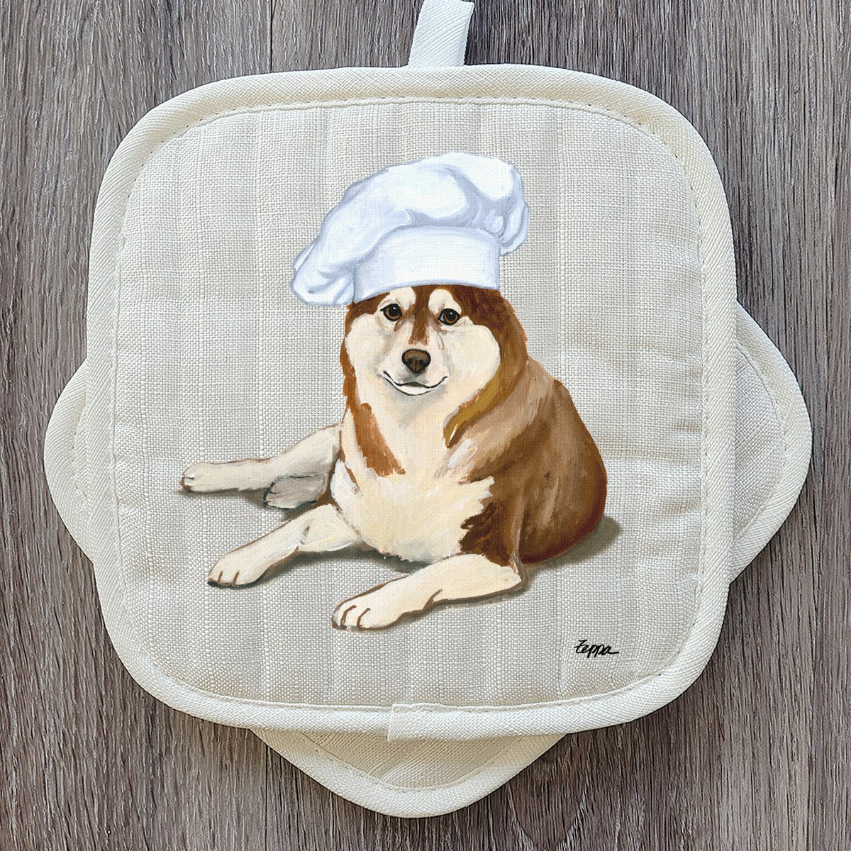 Siberian Husky  Pot Holder Set