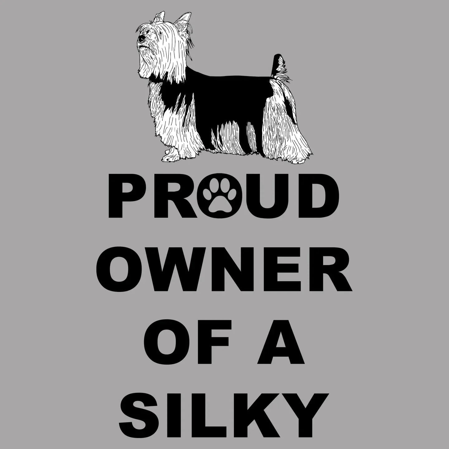 Silky Terrier Proud Owner - Women's V-Neck T-Shirt - Image 3