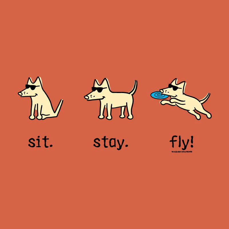 Sit Stay Fly - Classic Tee - Image 2