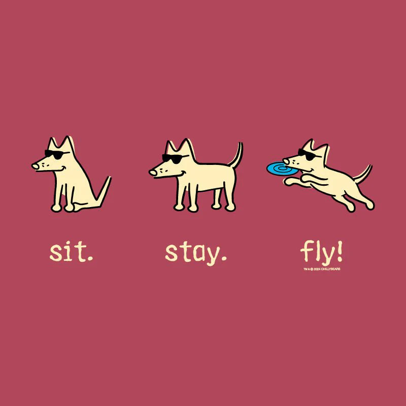 Sit Stay Fly - Lightweight Tee - Image 2