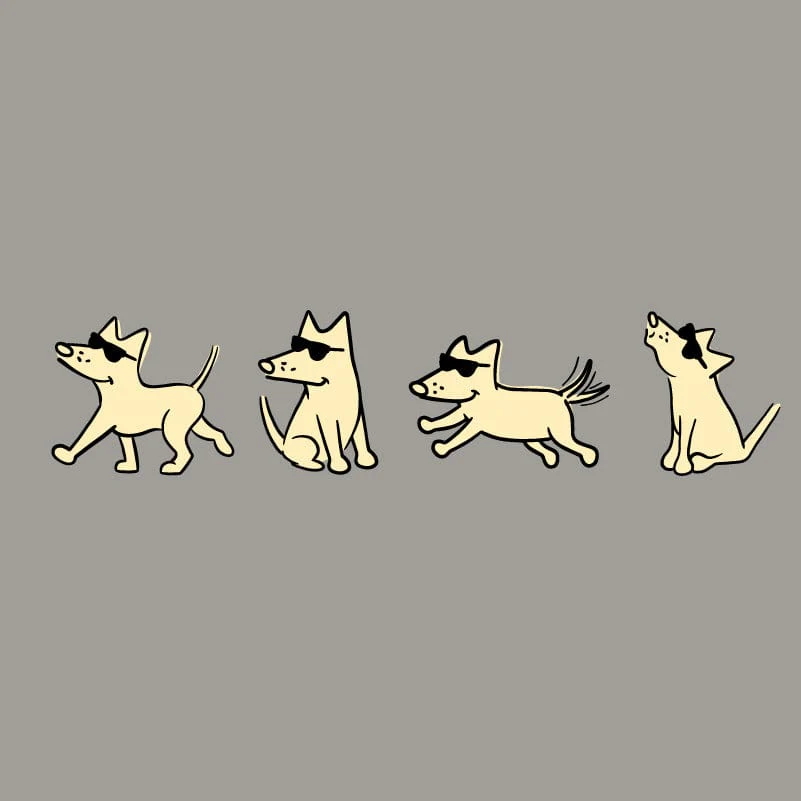 Sit Strut Run Howl - Classic Tee - Image 2