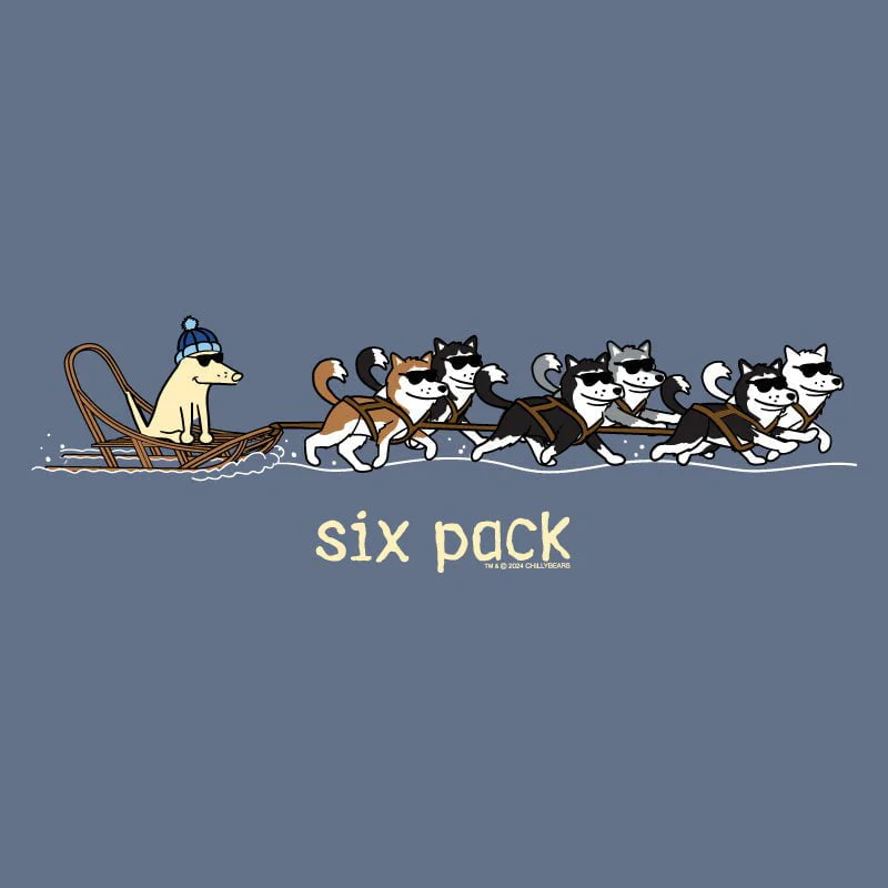 Six Pack - Salt Wash Hoodie - Image 2