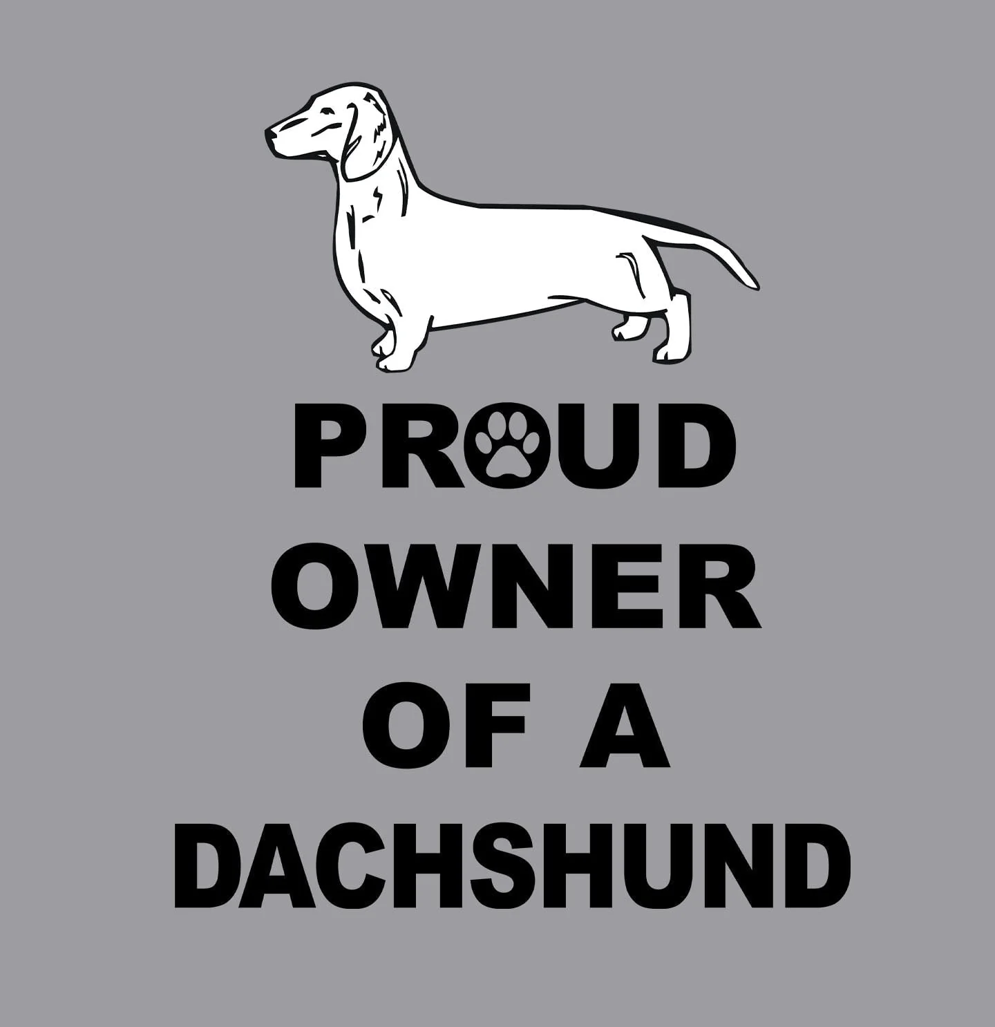 Smooth Dachshund Proud Owner - Women's V-Neck T-Shirt - Image 2