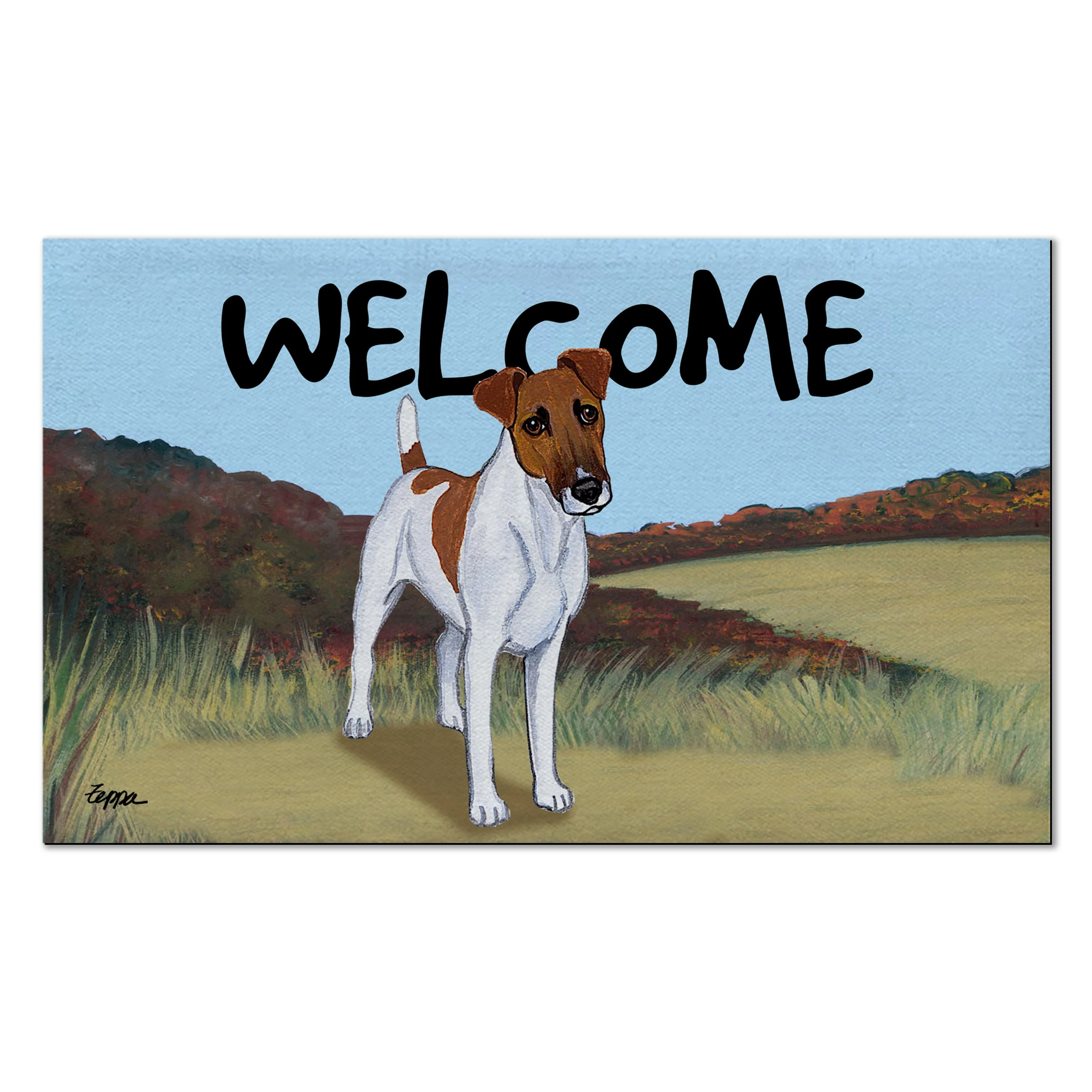 Smooth Fox Terrier Welcome Mat - Image 5
