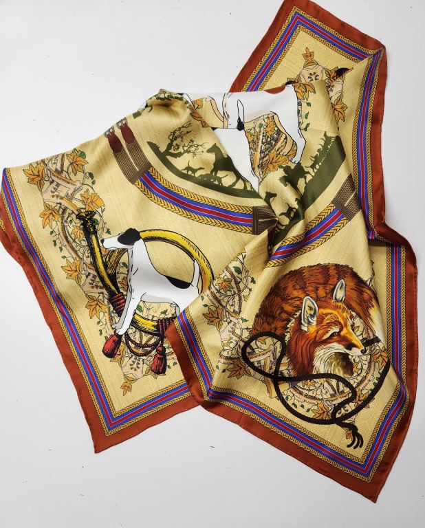 Smooth Fox Terrier Silk Scarf - Image 4