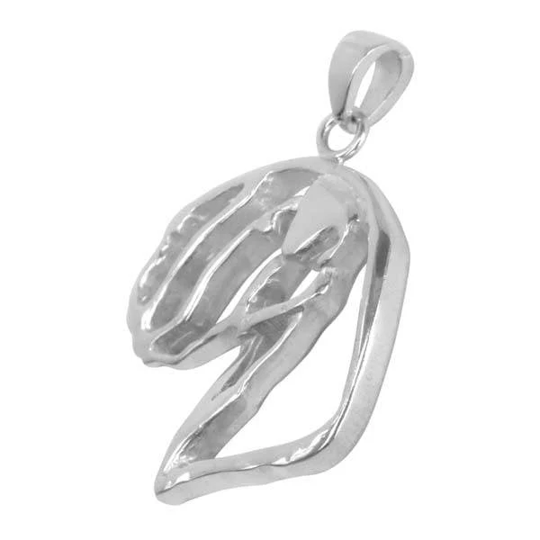 Soft Coated Wheaten Terrier  Sterling Silver Cut Out Pendants - Image 3
