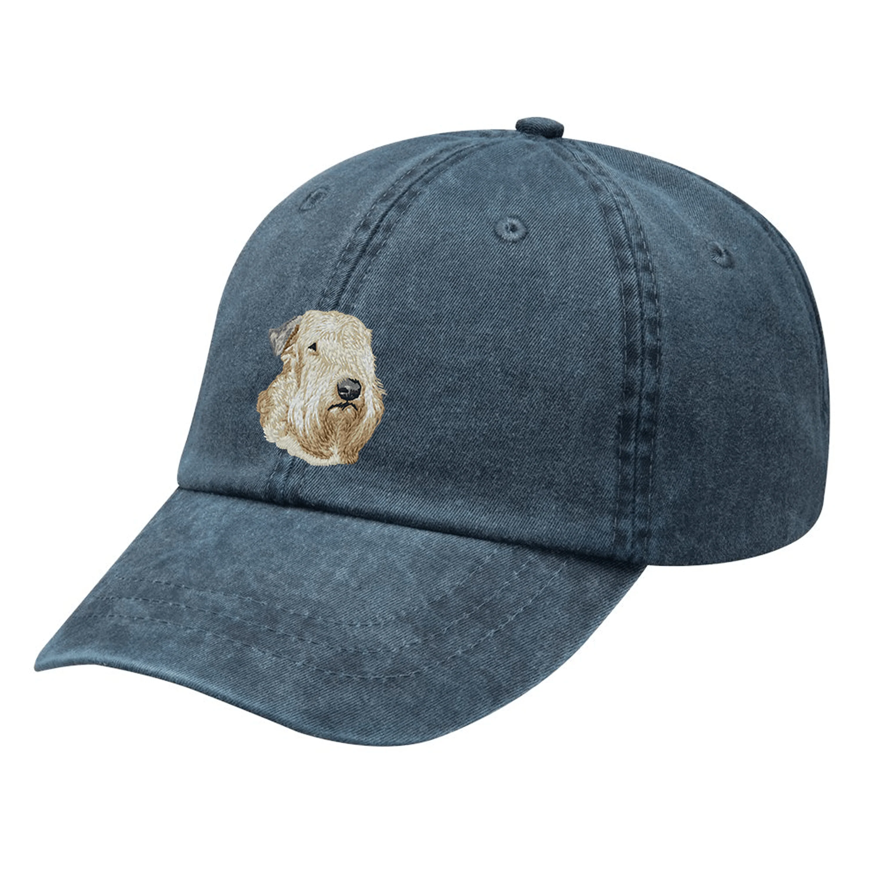 Soft Coated Wheaten Terrier Embroidered Baseball Cap