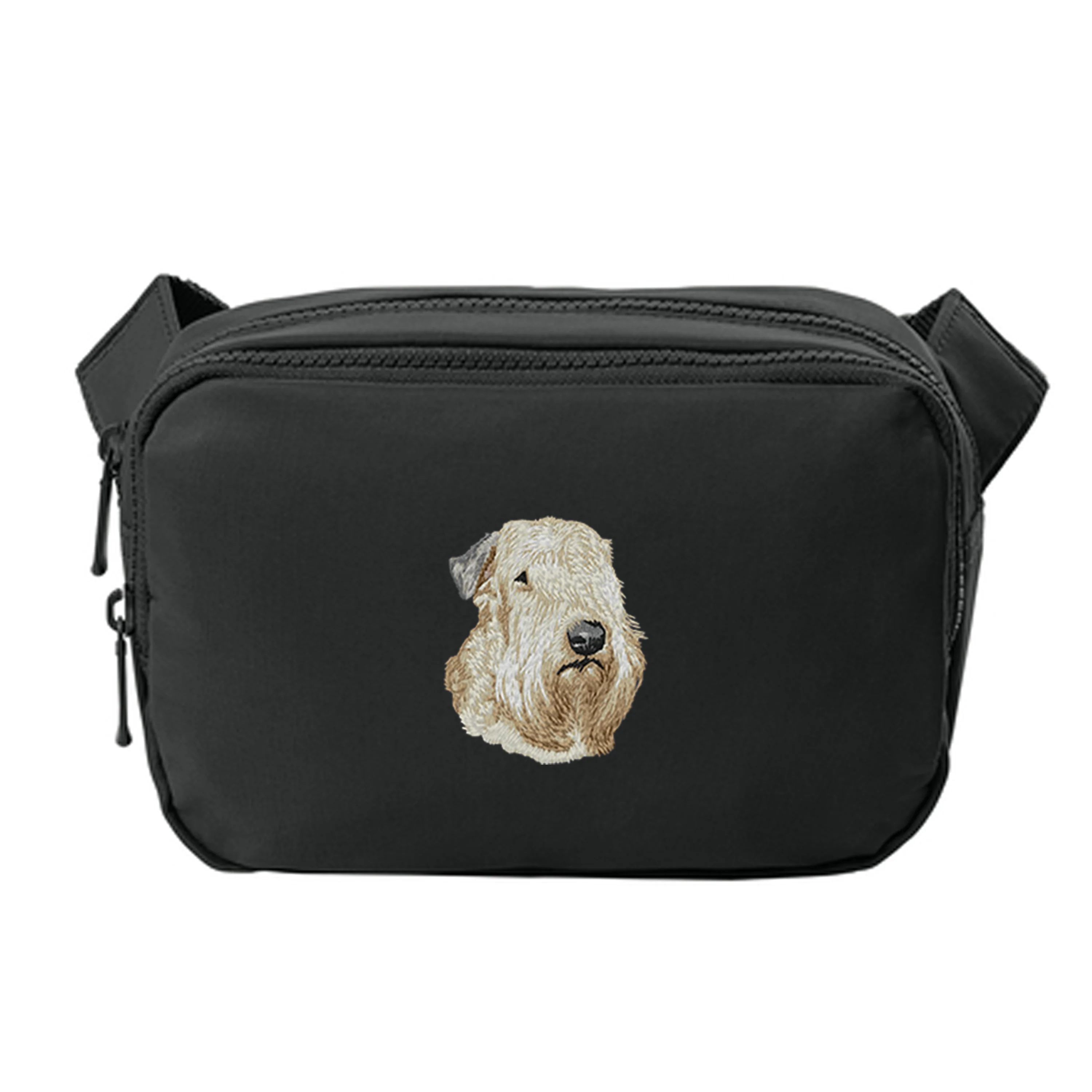 Soft Coated Wheaten Terrier Embroidered Crossbody Bag - Image 3